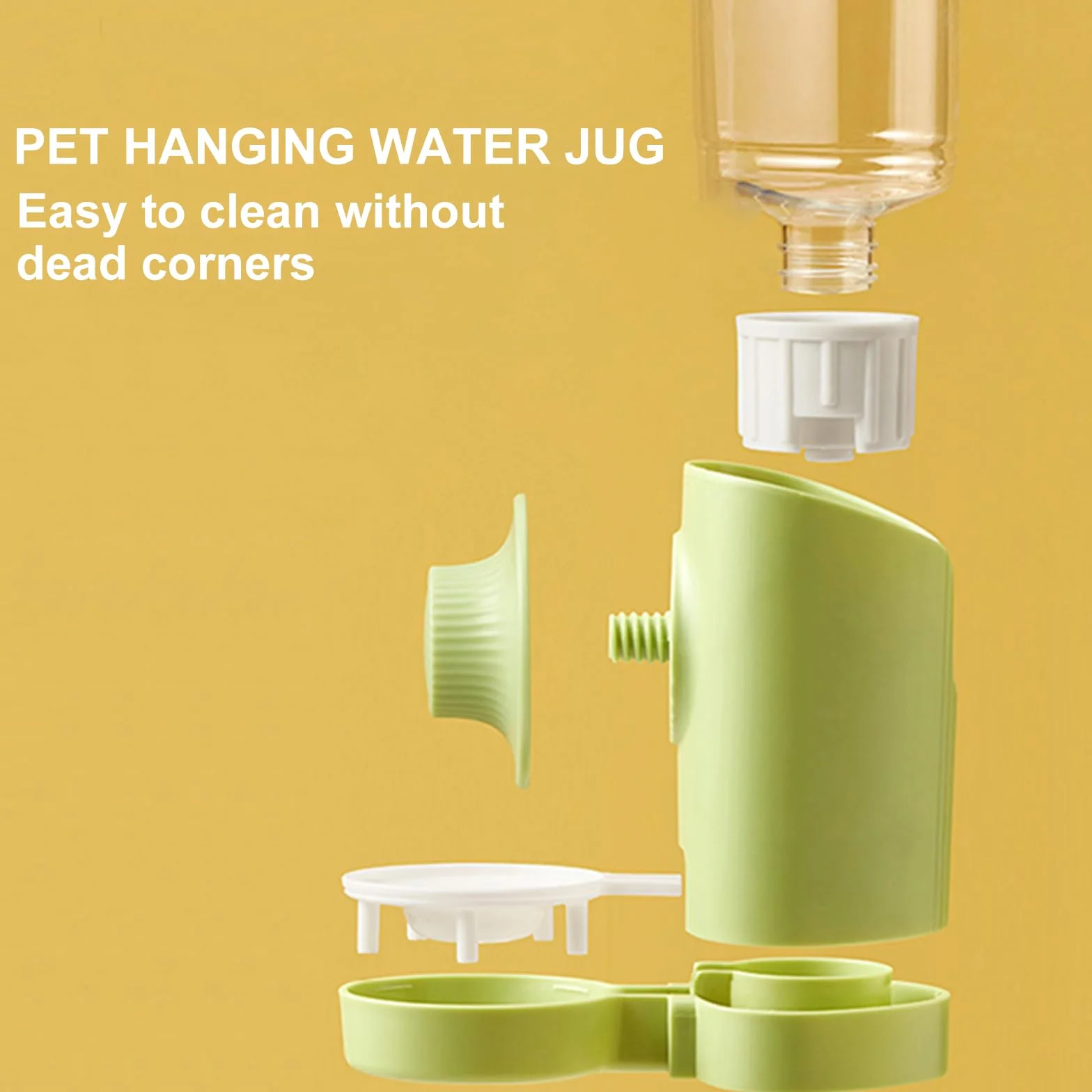 Distributeur d'eau automatique pour lapin 600 ml suspendu vert