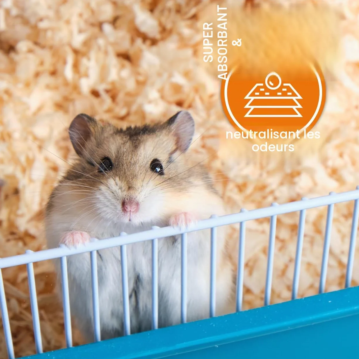 Anibest Copeaux de Bois pour Petits Animaux 3.2KG