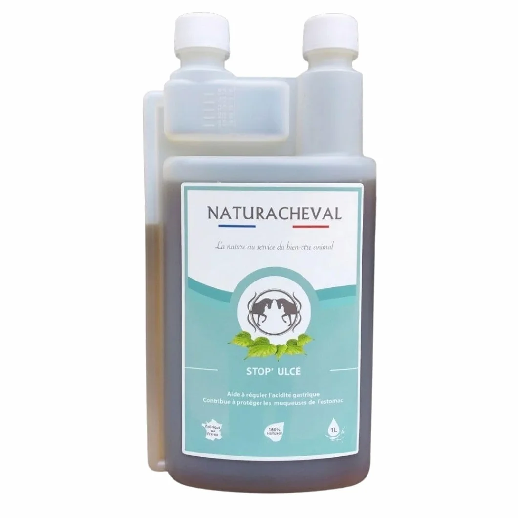 Ulcère Cheval & estomac – Complément Naturel Anti acidité gastrique – Protège muqueuses & apaise douleurs – Digestion Sensible – Formule Plantes