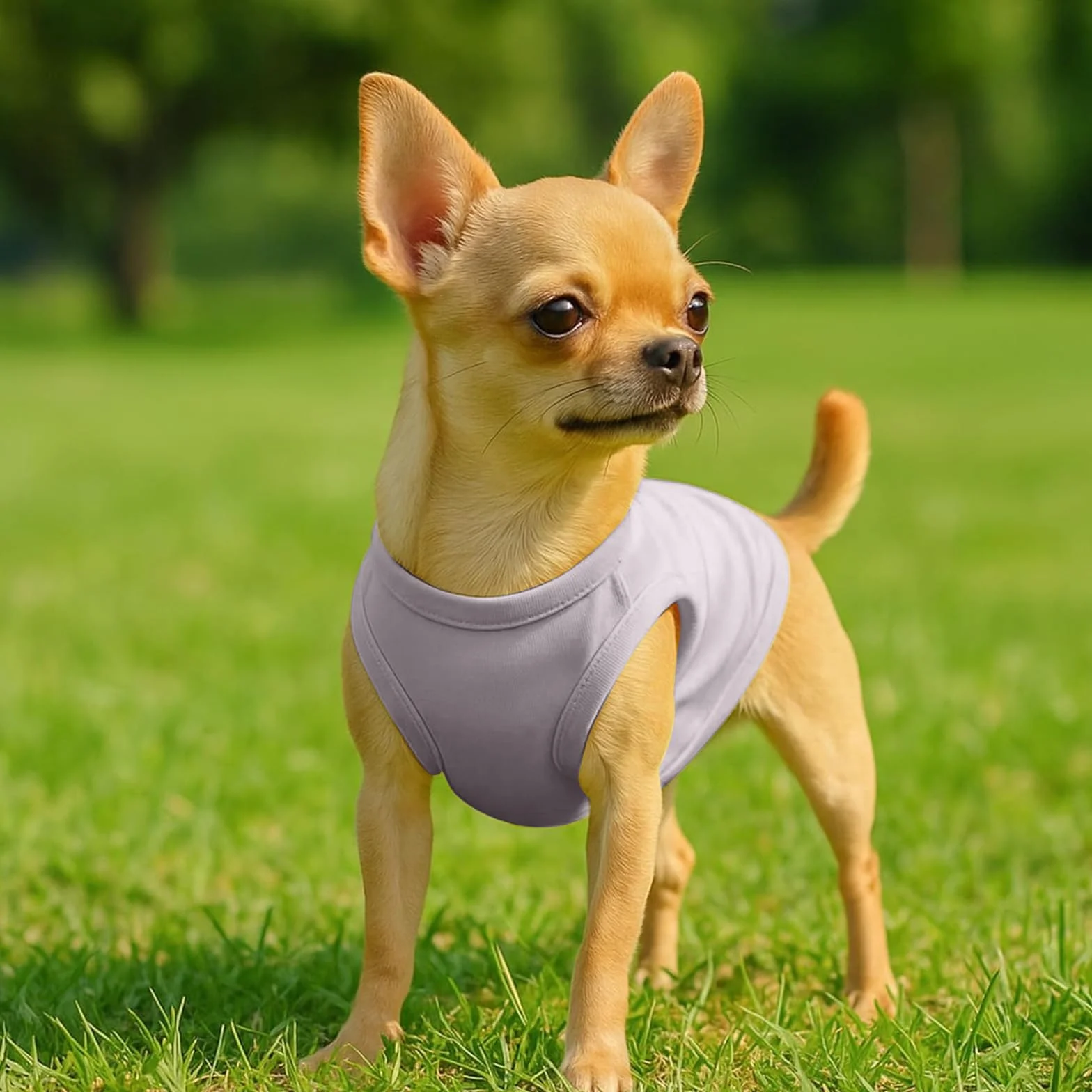 T-Shirts D'été pour Chiens Débardeurs Sans Manches Petite et Moyenne Taille Chats Noir Gris Taille M