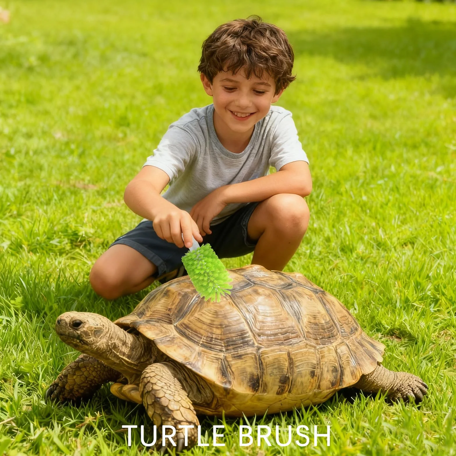 Brosse de nettoyage en forme de coquille de tortue verte avec ventouse, outil de cuisine pour maison