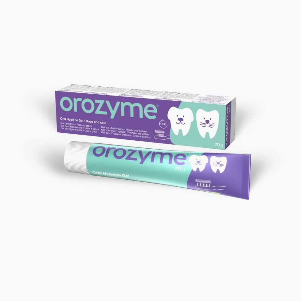 Gel buccodentaire Orozyme | Chiens & Chats | 2 x 70 g