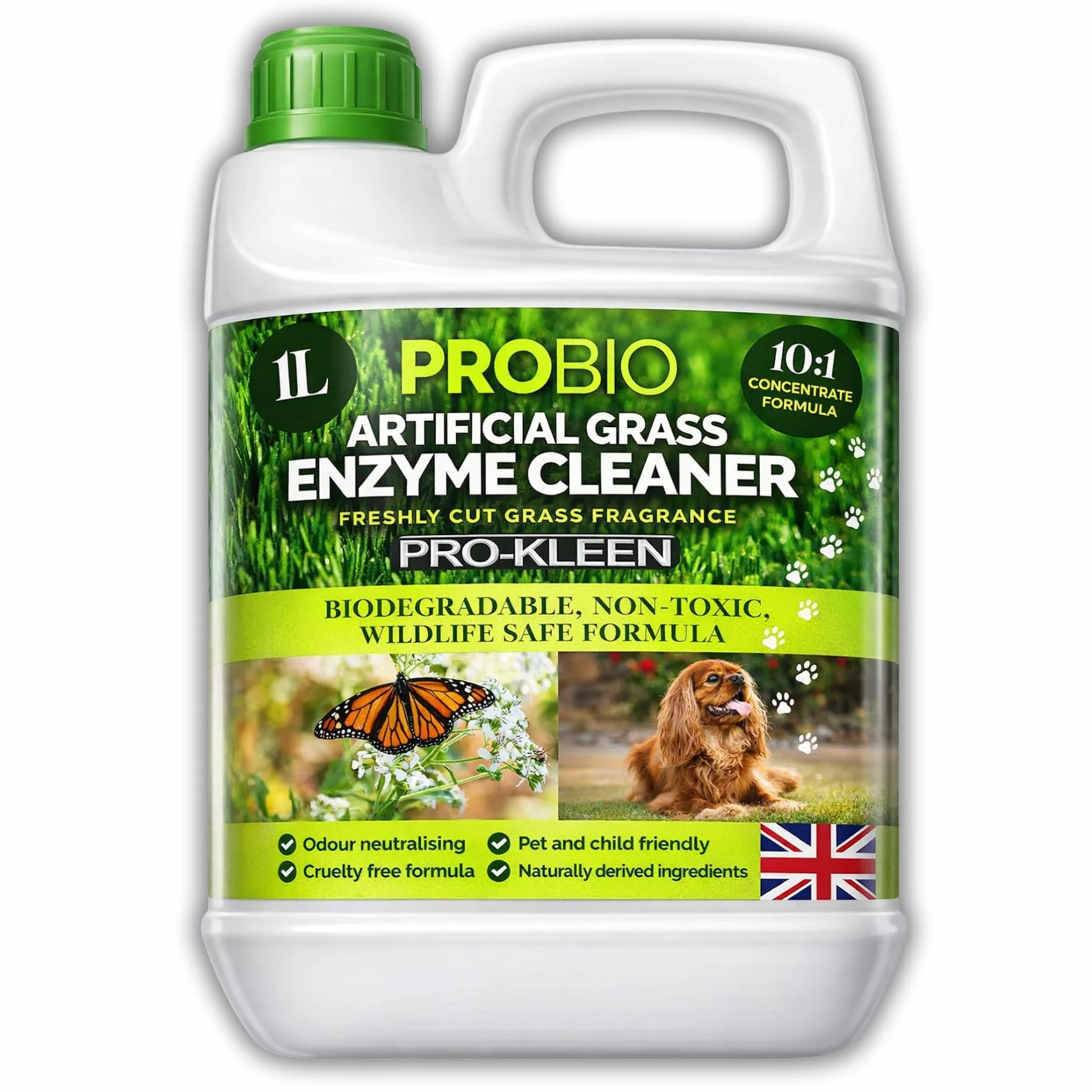 Pro-Kleen ProBio Nettoyant pour gazon artificiel 1 L probiotiques non toxique