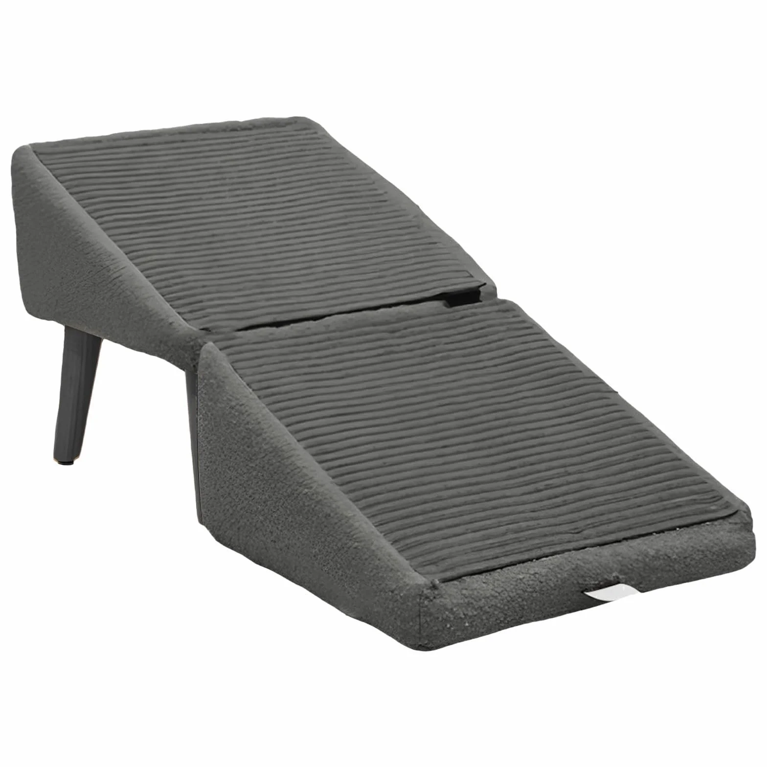 Rampe pour chiens et chats marches antidérapantes design léger portable aide escalade robuste lit canapé voiture gris
