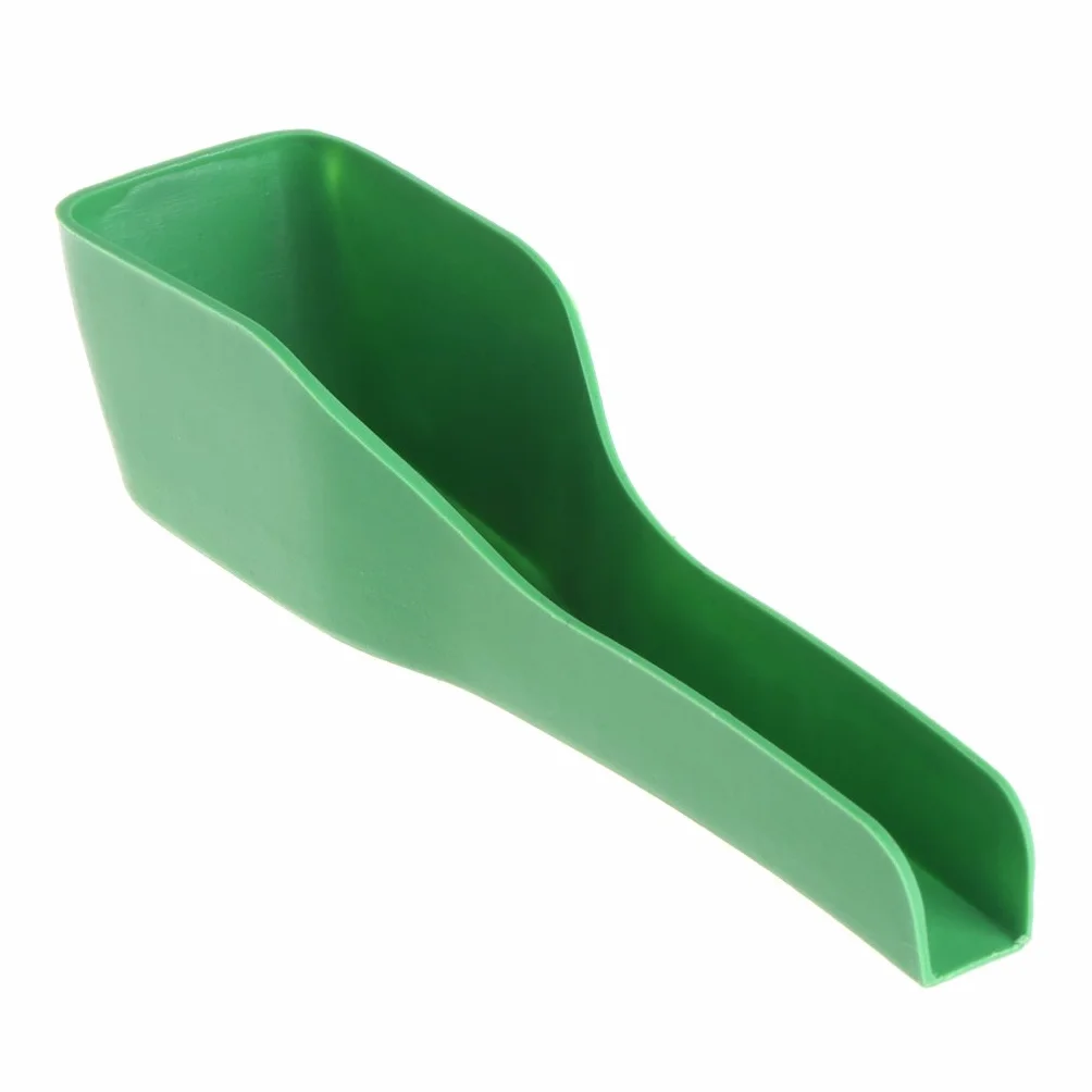 Cuillère d'alimentation manuelle pour oiseaux en plastique pour canard caille