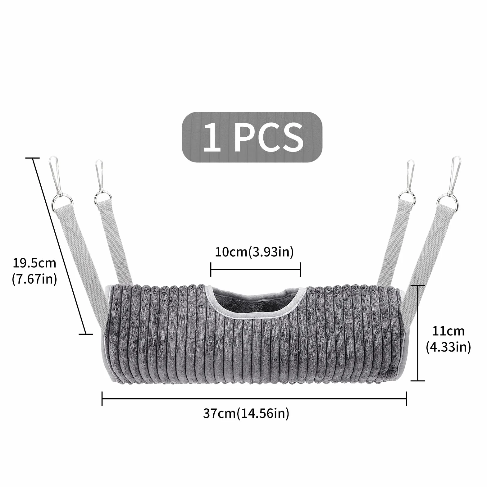 Hamac pour Petits Animaux Lit Tunnel pour Cochon d'Inde Tunnel de Suspension pour Hamster Lit Hamac Furet Lit Suspendu pour Rats Jouets pour Tunnel et Tube pour Animaux de Compagnie Tunnel de Cachette