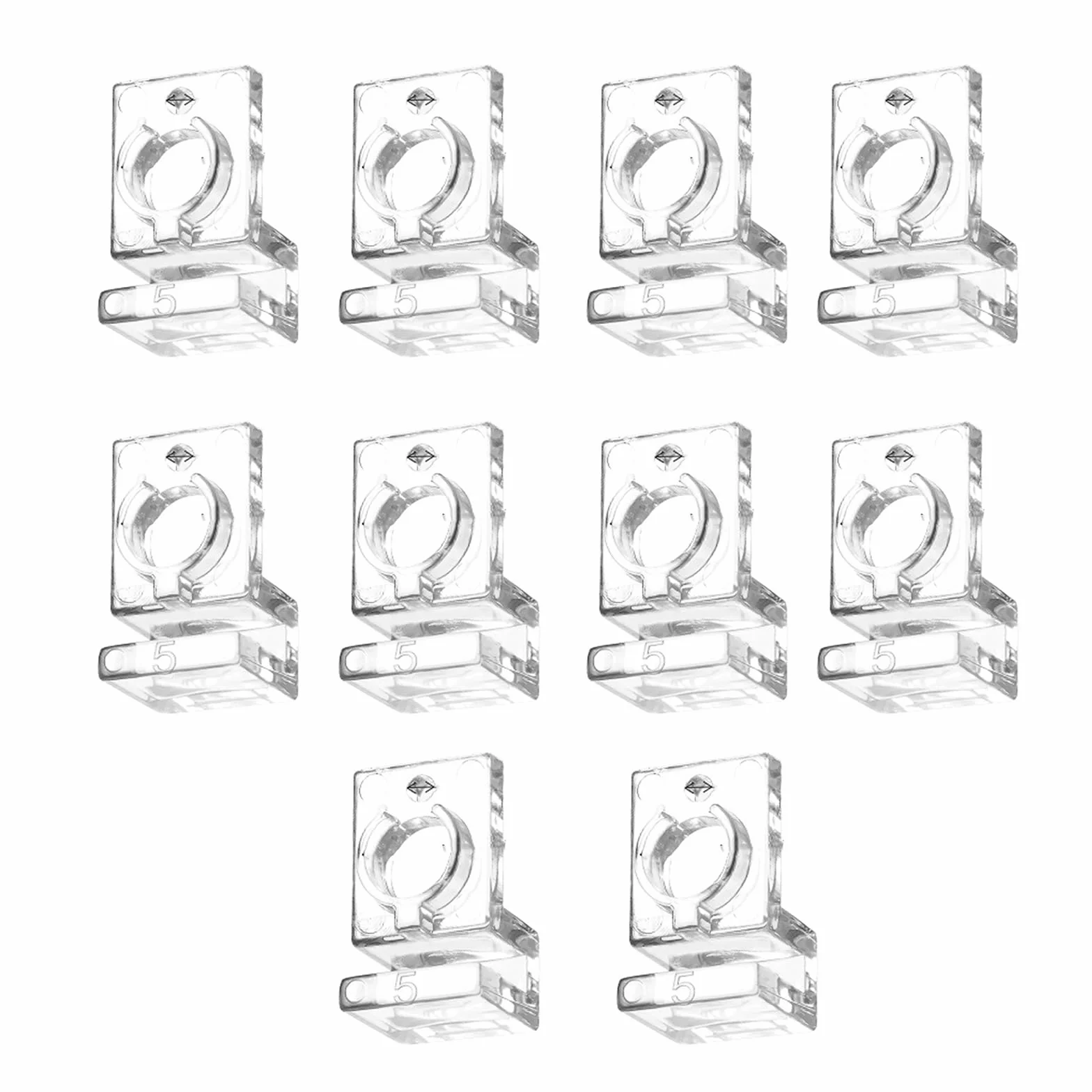 Supports de couvercle d'aquarium Lot de 10