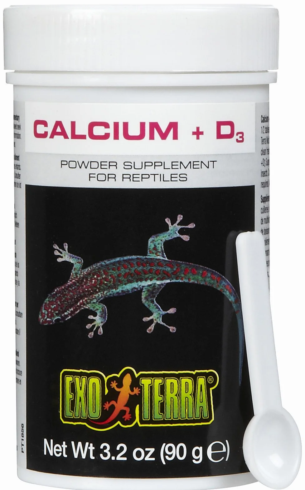 Exoterra Calcium+ D3 Poudre 90 g pour Reptile