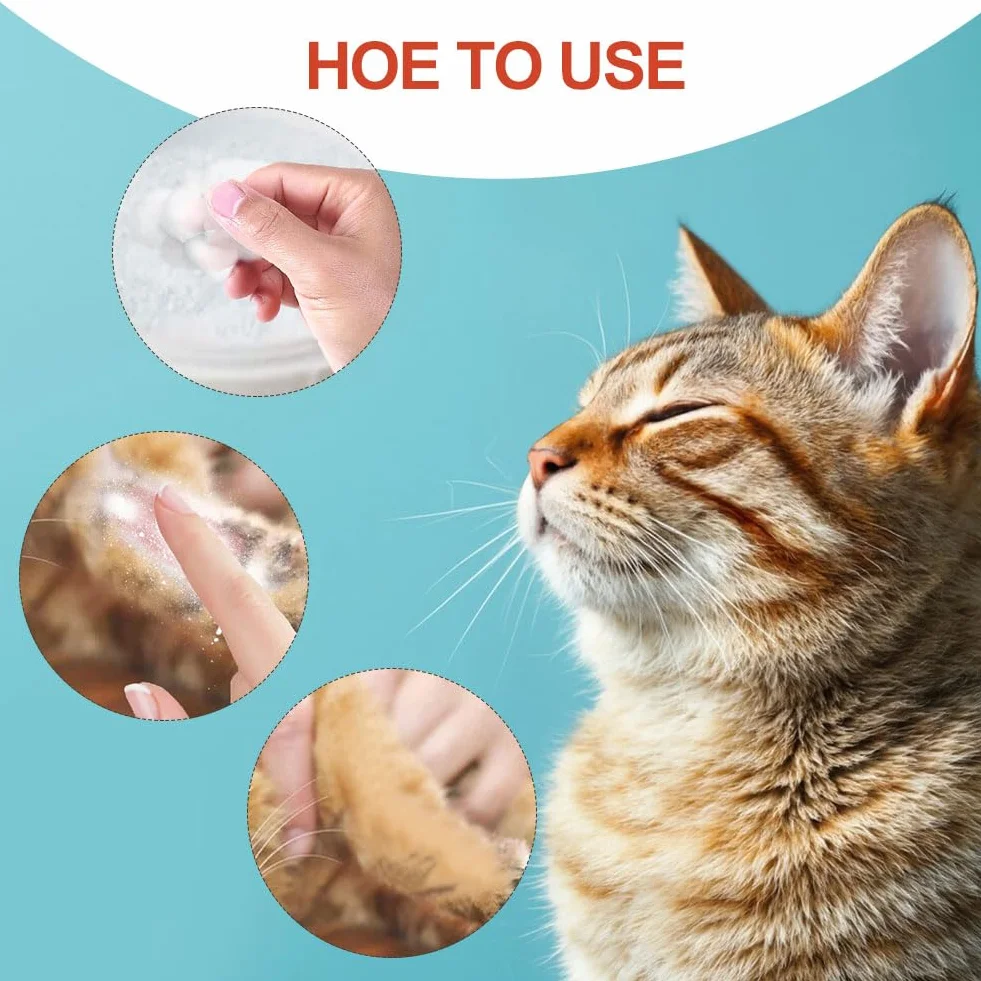 Cerioll Poudre Styptique 50g pour Chiens et Chats, Arrêter Saignement Pattes