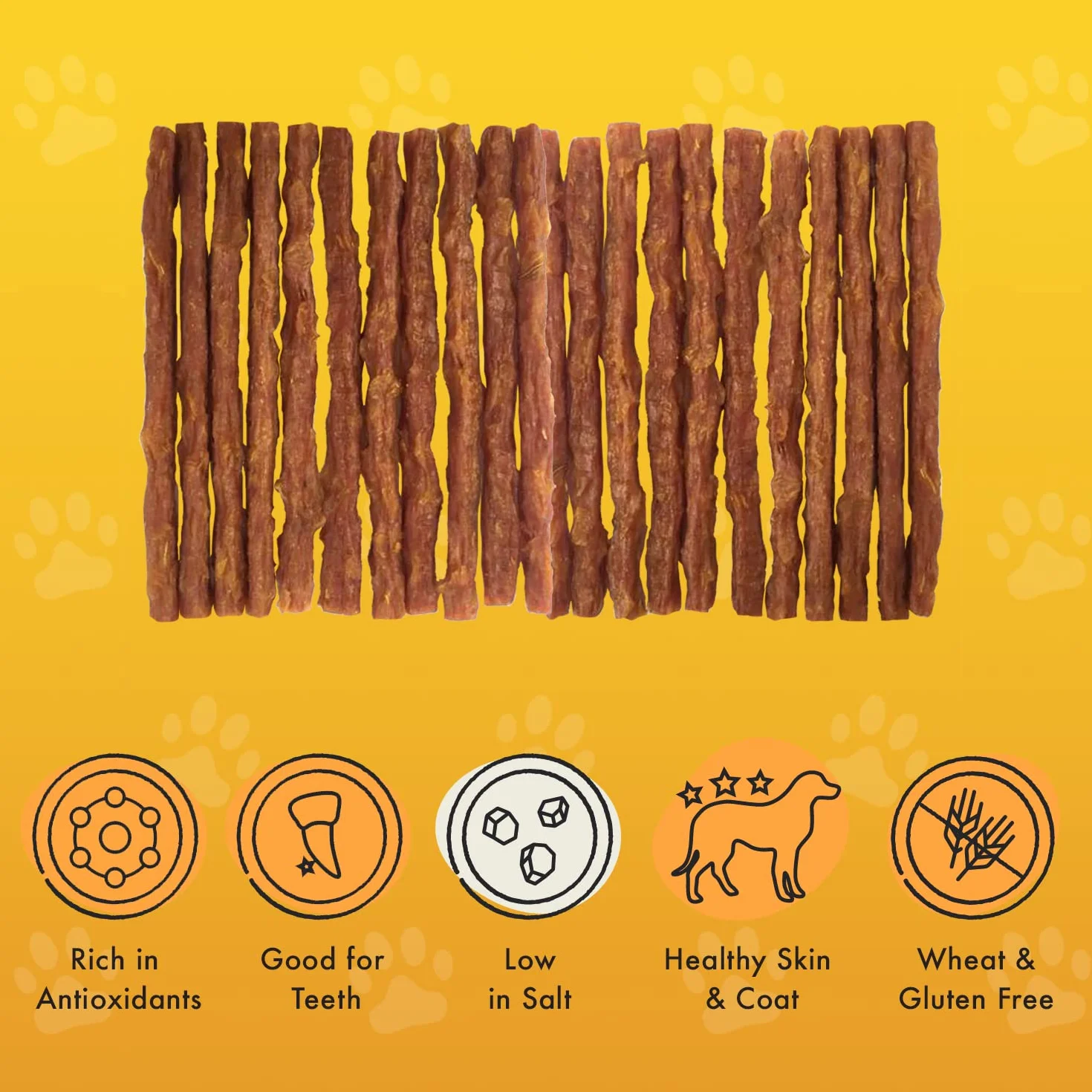 Friandises pour animaux de compagnie pilons de canard 100g