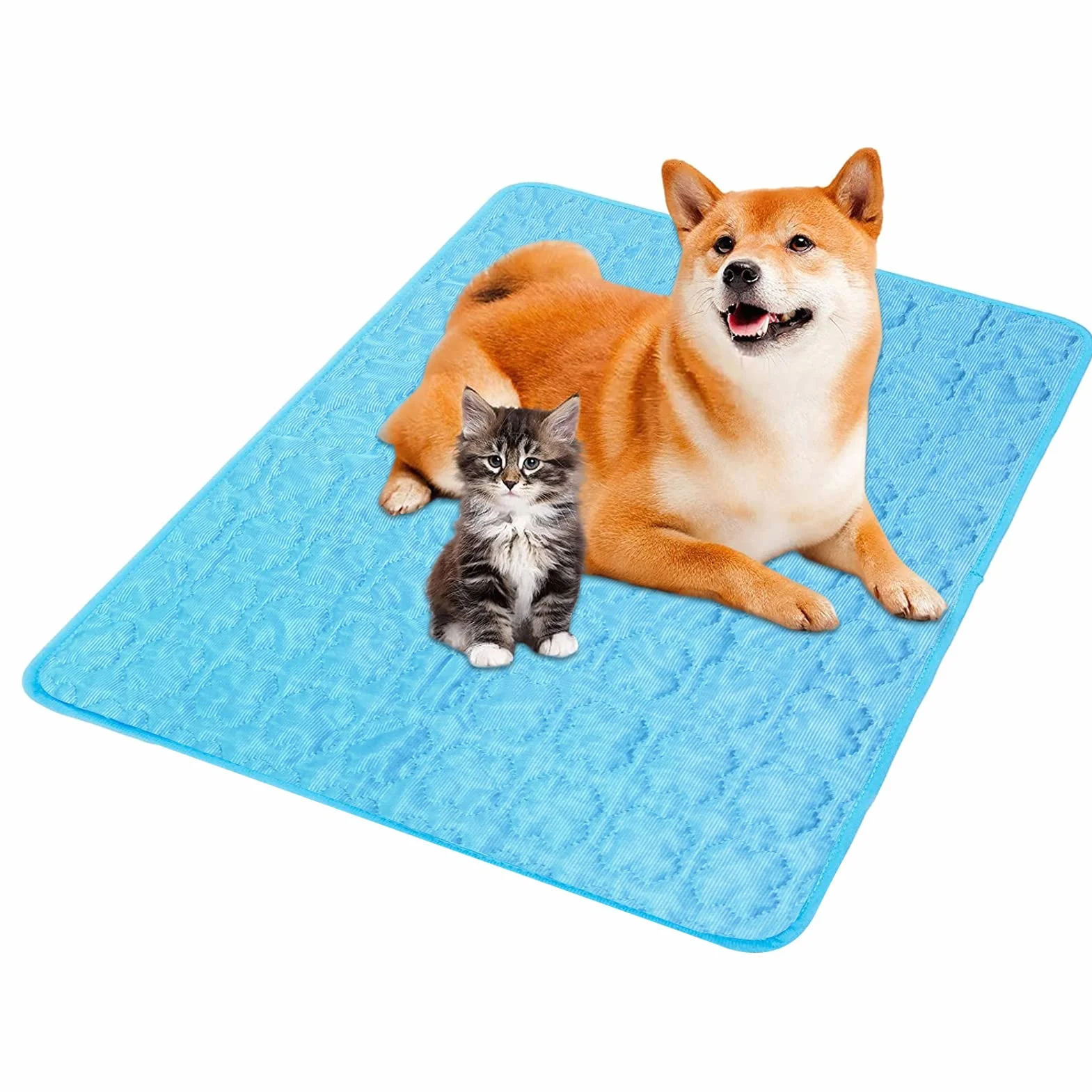 Tapis rafraîchissant pour Chien 100x70 cm Auto-rafraîchissant XL