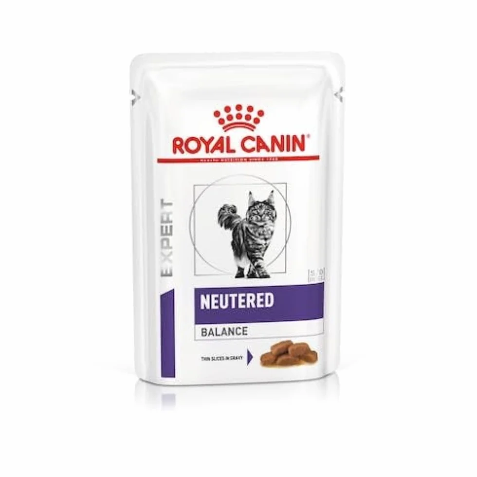 Royal Canin Expert Neutered Balance 12 x 85 g Aliment complet humide pour chats adultes castrés