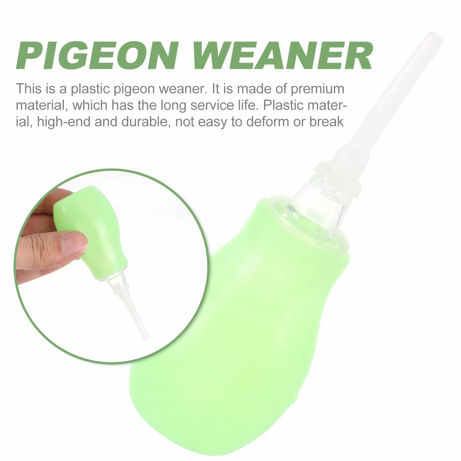 POPETPOP Seringue d'alimentation pour oiseaux pipettes en plastique