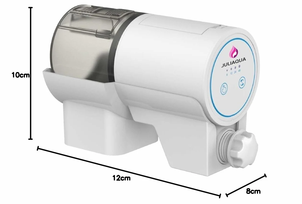 Distributeur Automatique de Nourriture pour Aquarium 4 Modes Manuel