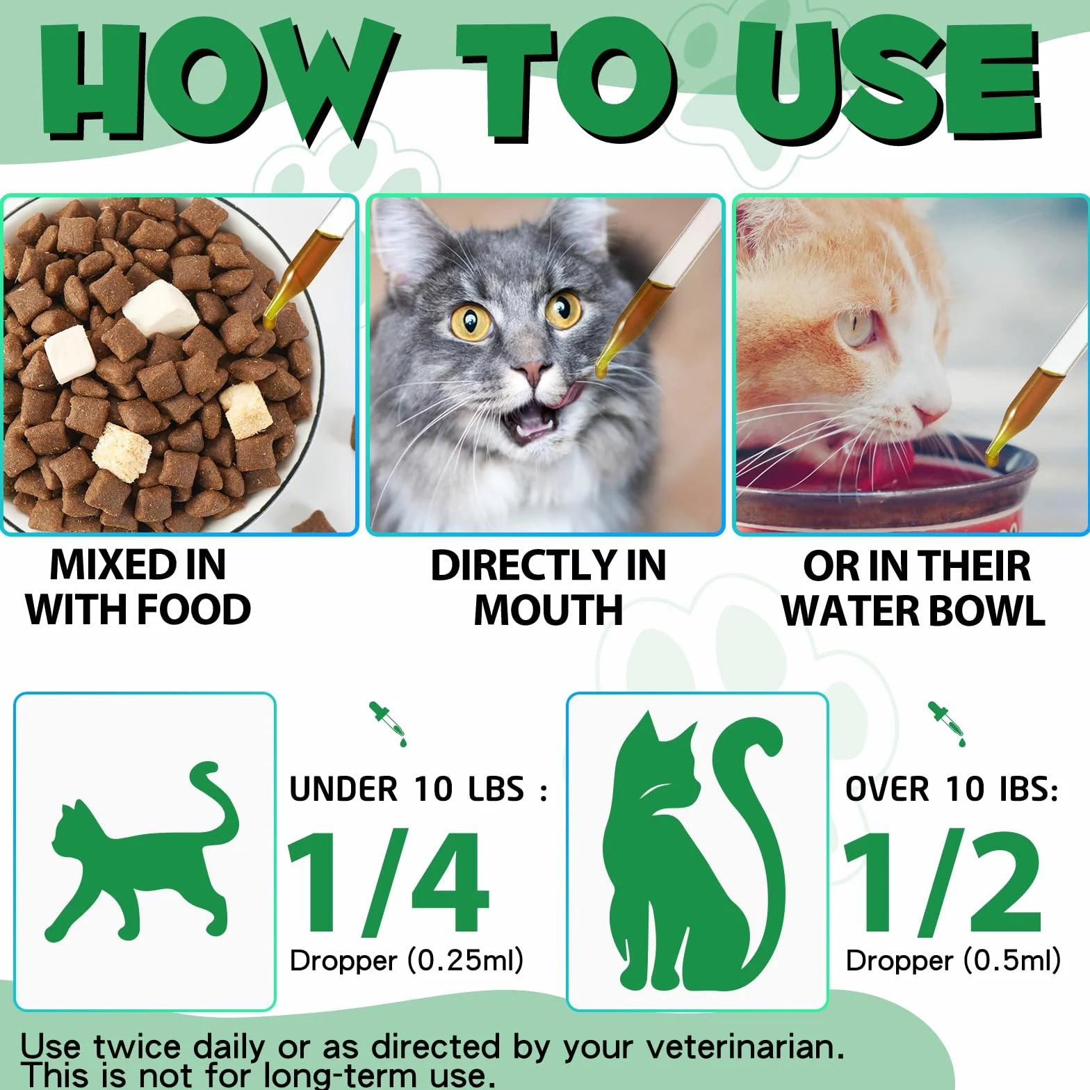HEXIN Vermifuge pour chat 60 ml, vermifuge à base de plantes avec probiotiques – Anti-parasites large bande