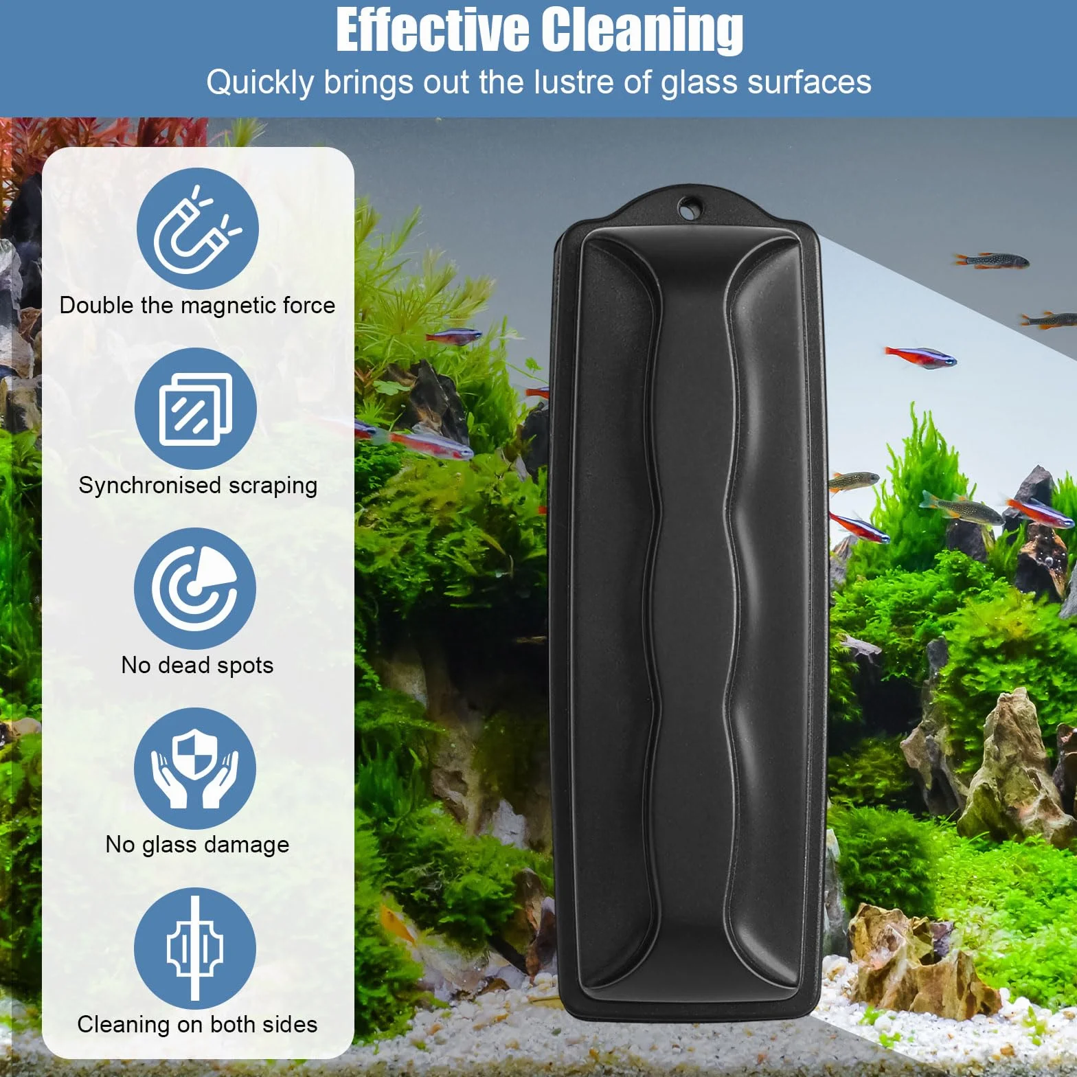 Nettoyant pour vitre d'aquarium