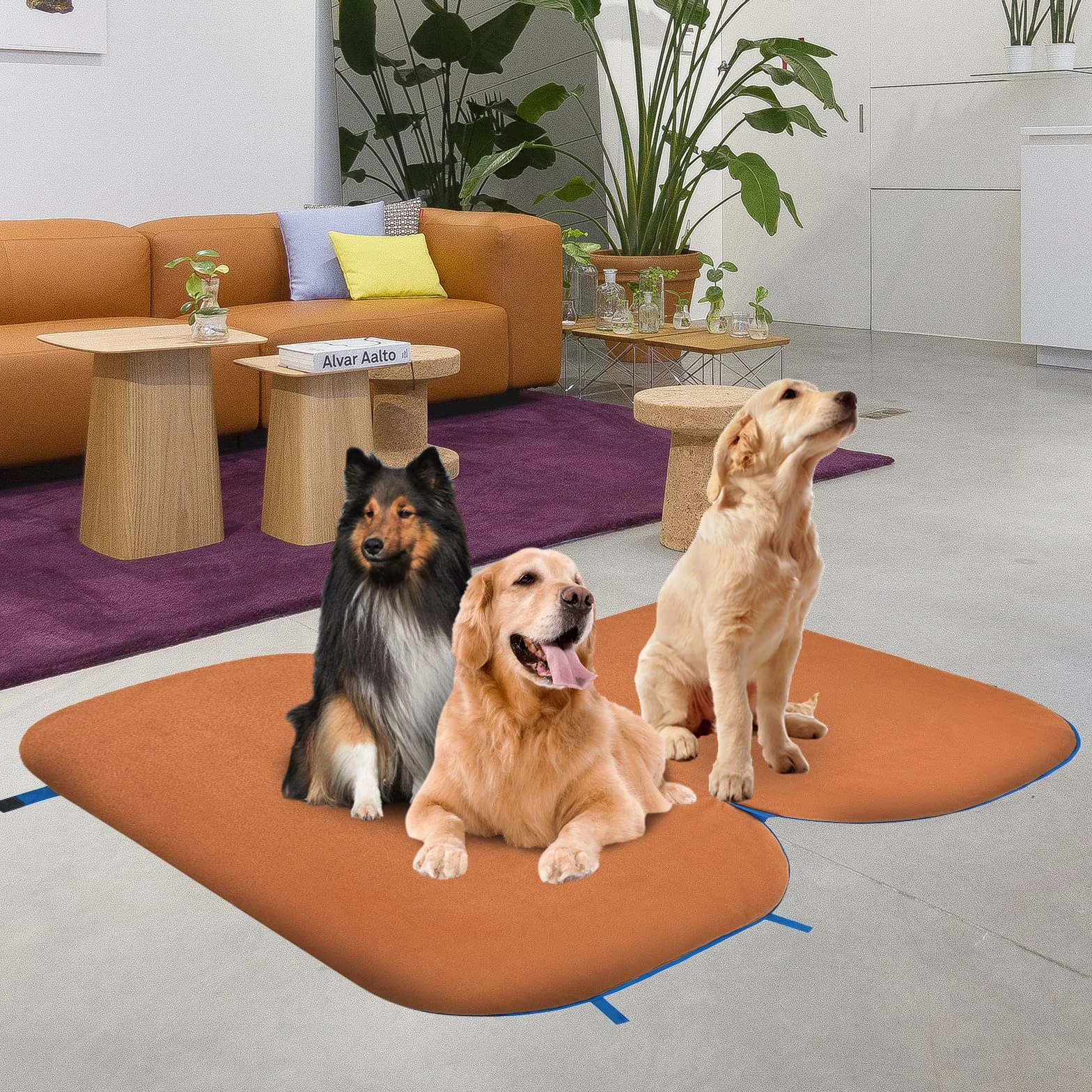 KingCamp Sac de Couchage pour Chien Imperméable 110x70cm, Couverture Lavable pour Chien Chat Chiot