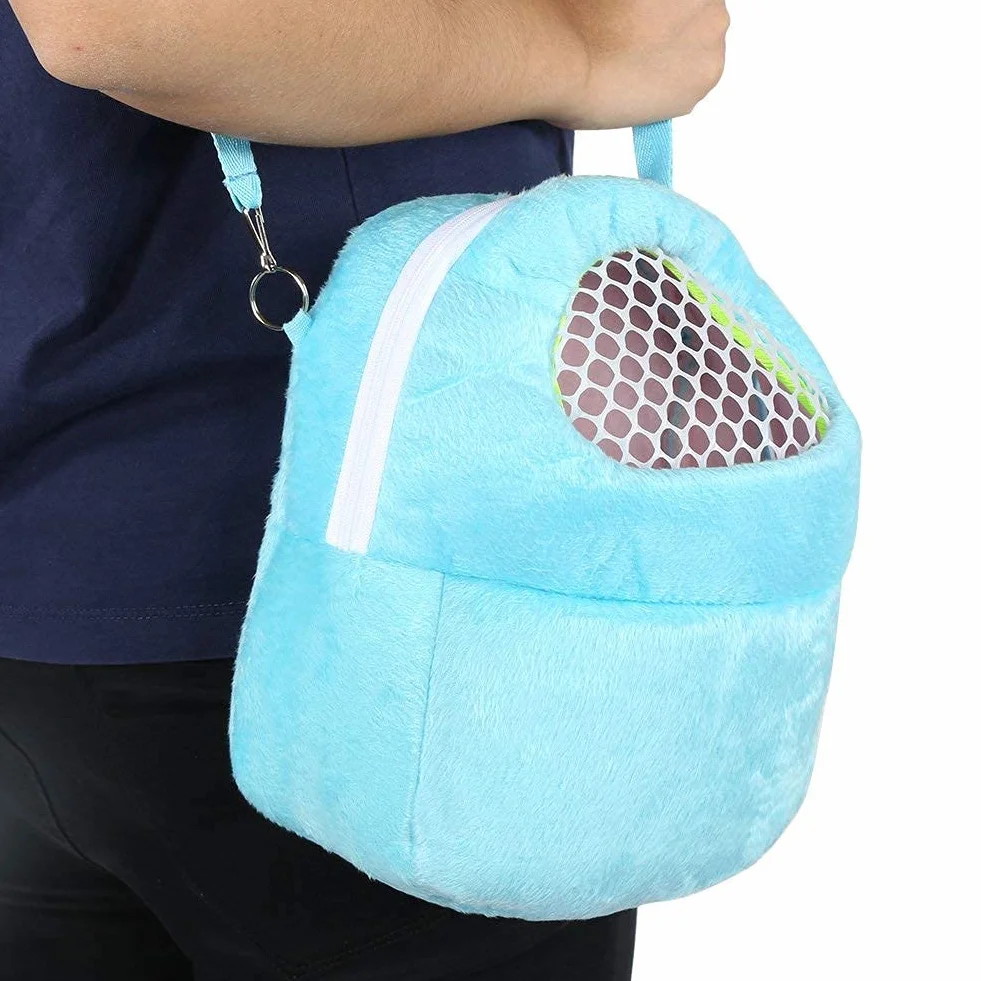 Fdit Sac de Transport Portable pour Petits Animaux Chien Chat (21 x 25cm)