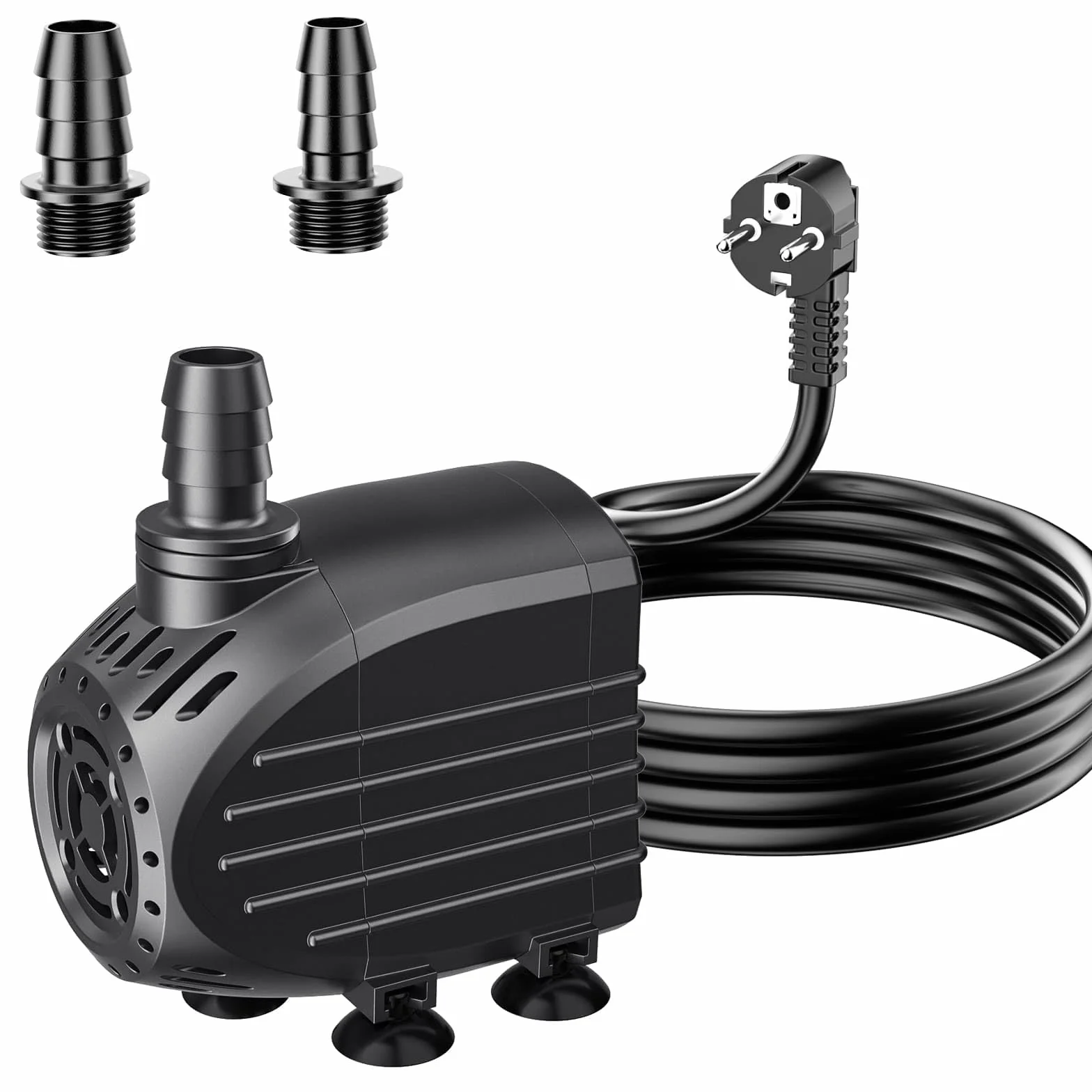 Pompe Bassin Biling 450L/H Mini Compacte avec Filtre Intégré Protection Anti-Brûlure à Sec