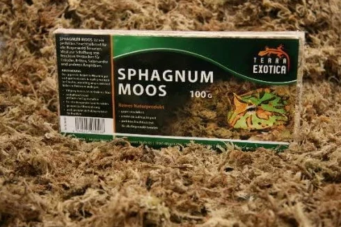 Terra Exotica Mousse de sphaigne en brique compacte 100 g