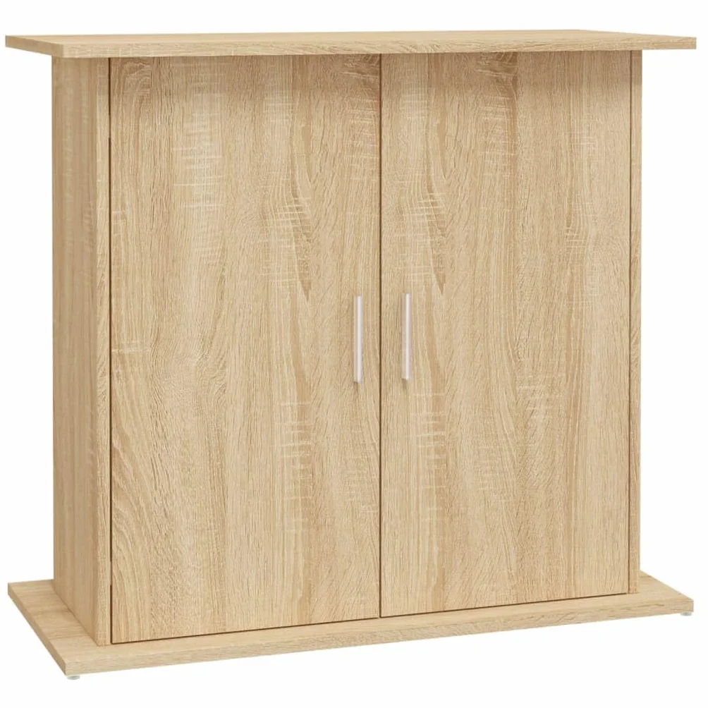 Support pour aquarium chêne sonoma 81x36x73cm bois