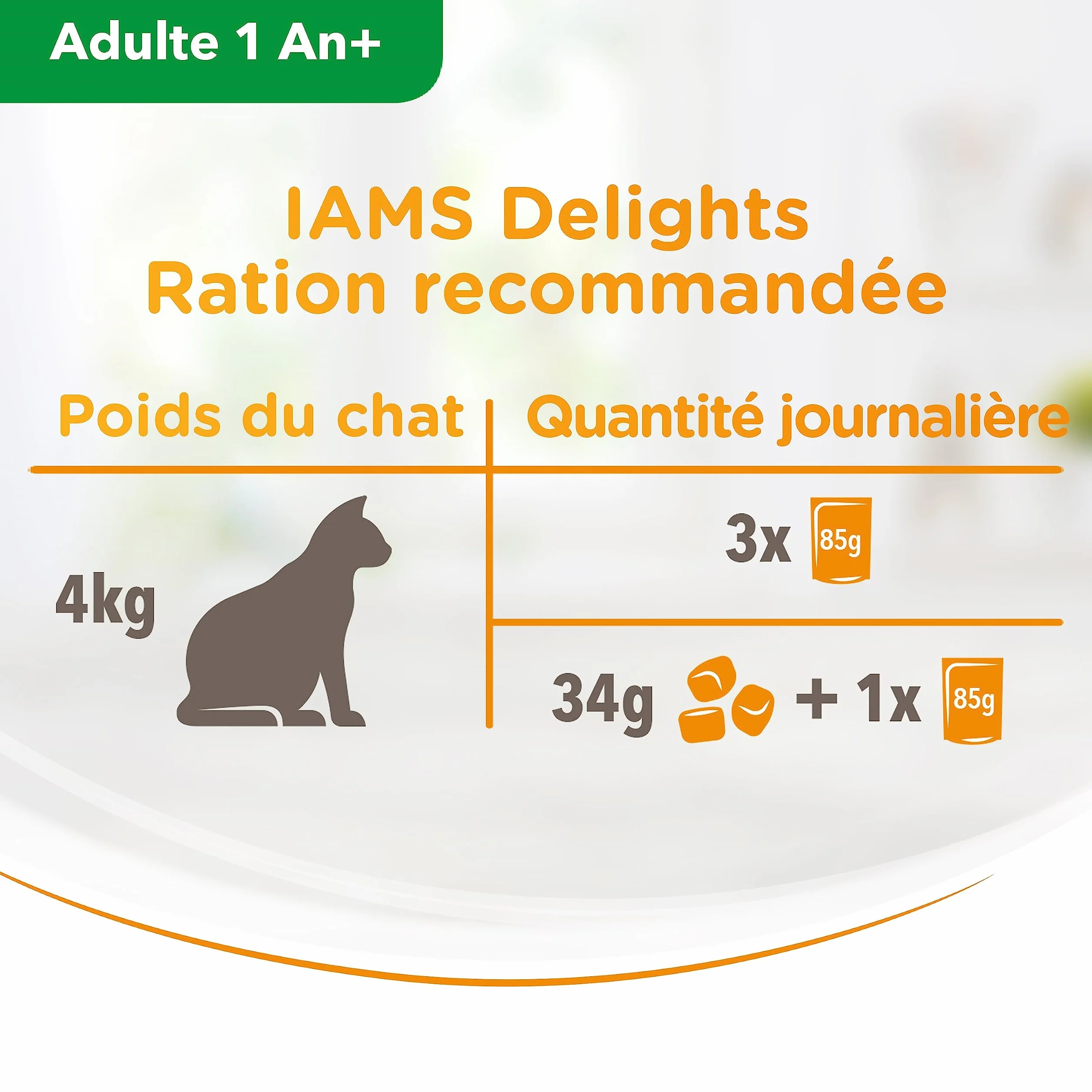 IAMS Chat Adulte Nourriture Humide Gelée Terre&Mer Land&Sea Collection 12x85g