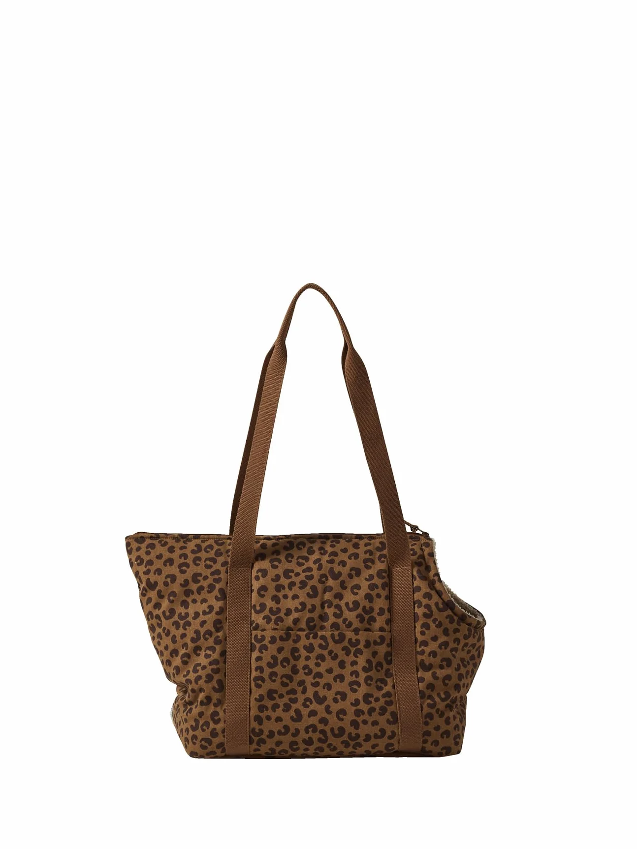 VERTBAUDET Sac de Transport Chat Chien Marron
