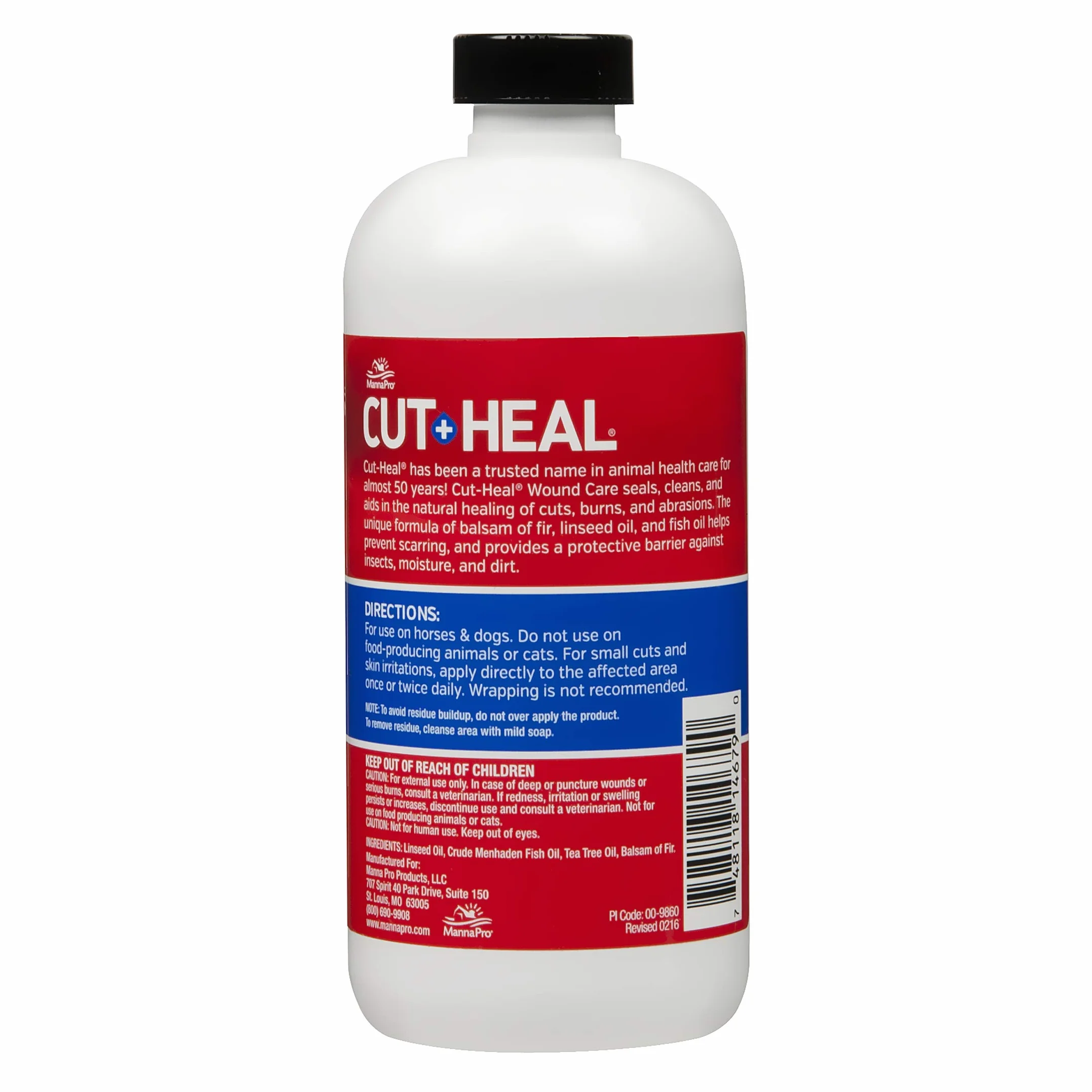 Cut-Heal Medication Liquid Wound Care for Minor Cuts & Skin Irritations