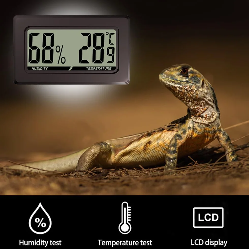 2 Pièces/3 Pièces Thermomètres Hygromètre Intérieur,Moniteur Numérique LCD de Jauge D'humidité Intérieure pour Humidificateurs Réfrigérateur Serre Jardin Cave Placard
