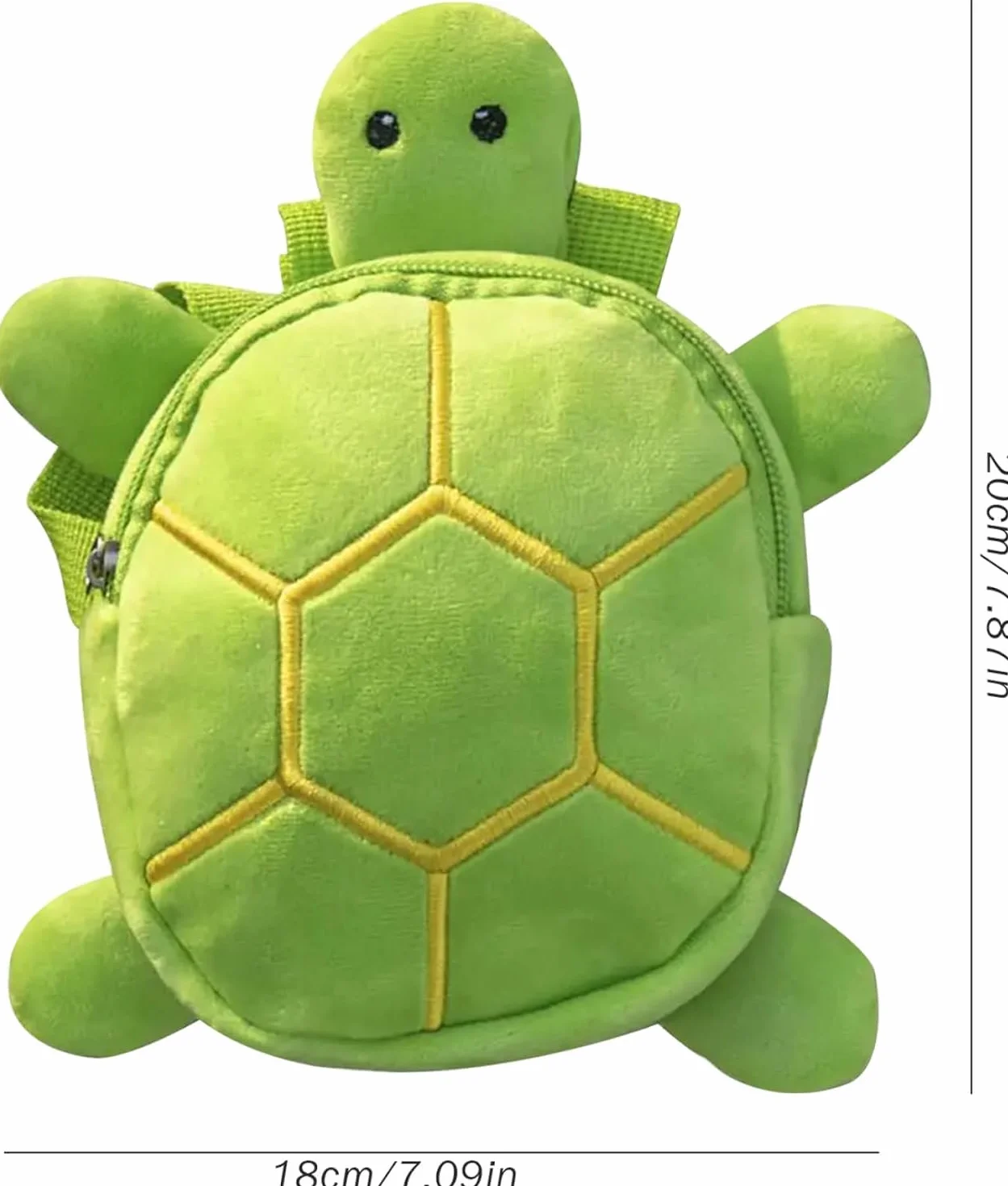 Sac à dos pour chien harnais tortue respirant réglable fermeture éclair 20,3 x 17,8 cm