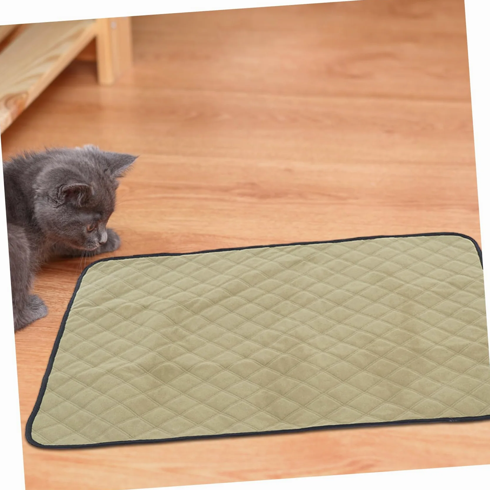 Toyvian 2pièces Tapis Urine Lavable Et Réutilisable pour Chien Tapis De Propreté Imperméable pour Parc Et Cage Apprentissage Propreté pour Chiots