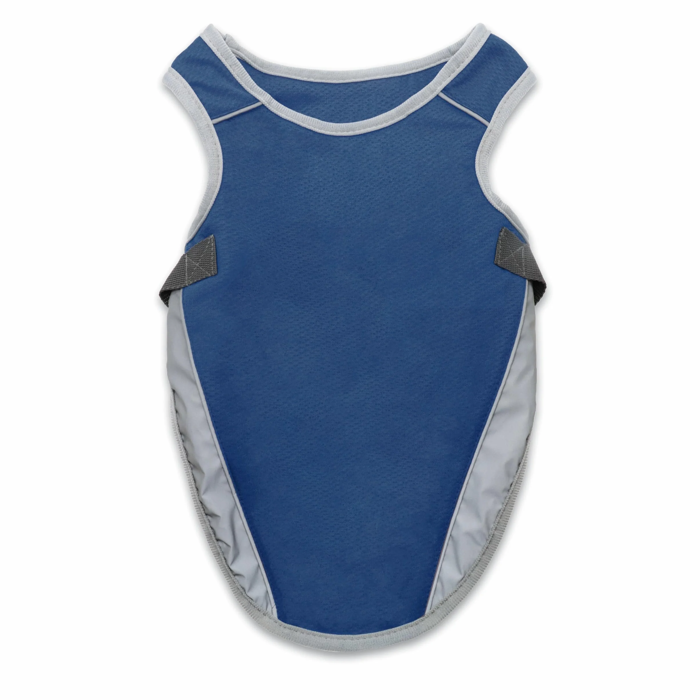 Croci Ice Glide Gilet rafraîchissant pour Chien avec Protection UV, Bleu, 40 cm