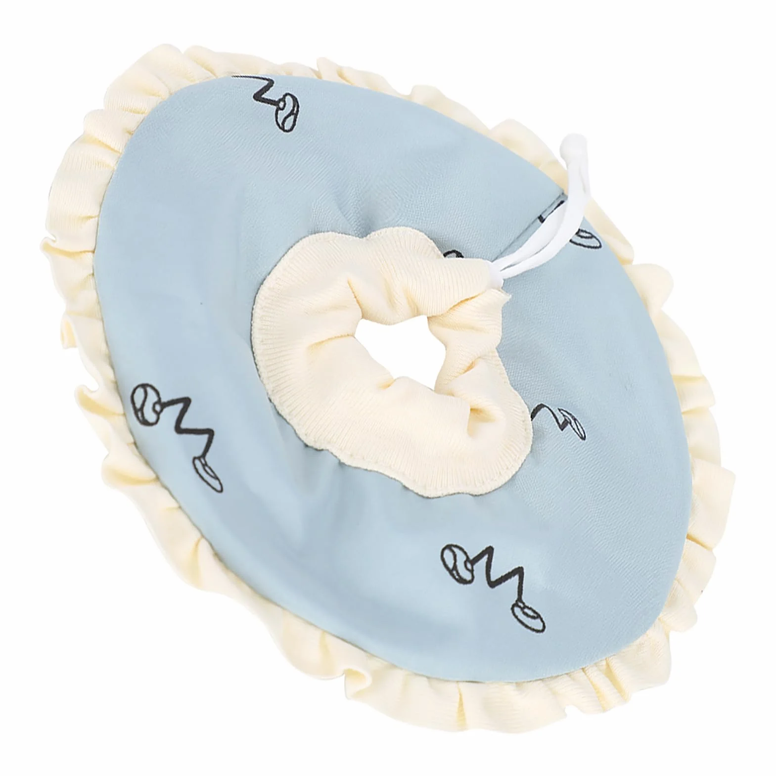 Elizabeth Circle Collier de Protection pour Lapin Cochon d'Inde, Collier de Récupération Réglable pour éviter L'aggravation des Blessures, adapté aux Petits Animaux de Compagnie, en