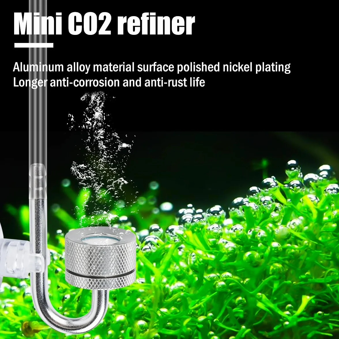 Diffuseur de CO2 pour aquarium avec ventouses et U-Pipe