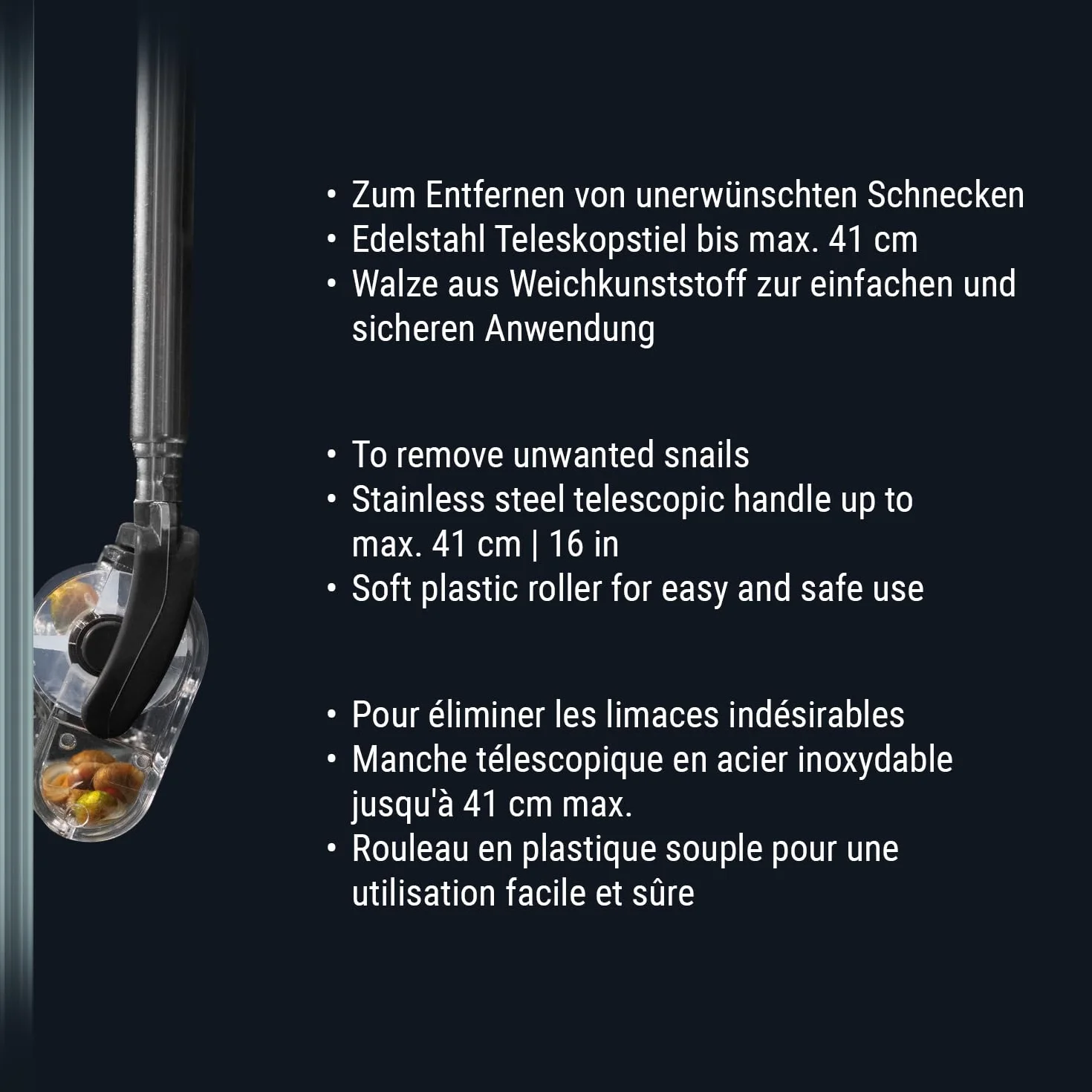 Dennerle Snail Catcher - Attrape-escargots pour Aquariums