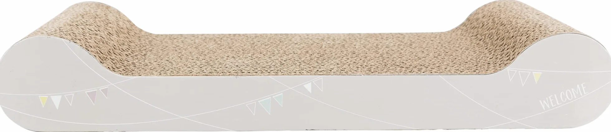 Junior Plateau griffoir - TRIXIE - 38 x 6 x 18 cm - Gris clair