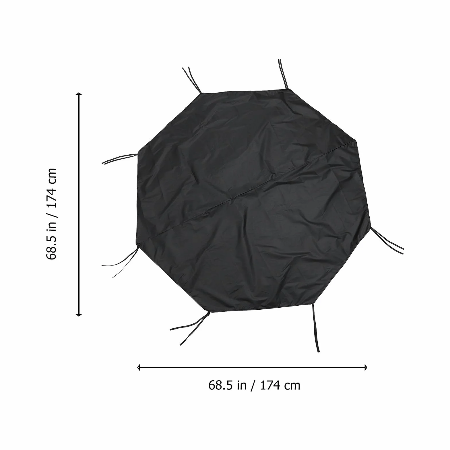Housse en Tissu Oxford 210d Imperméable Anti-UV pour Parc à Chiens Extérieur
