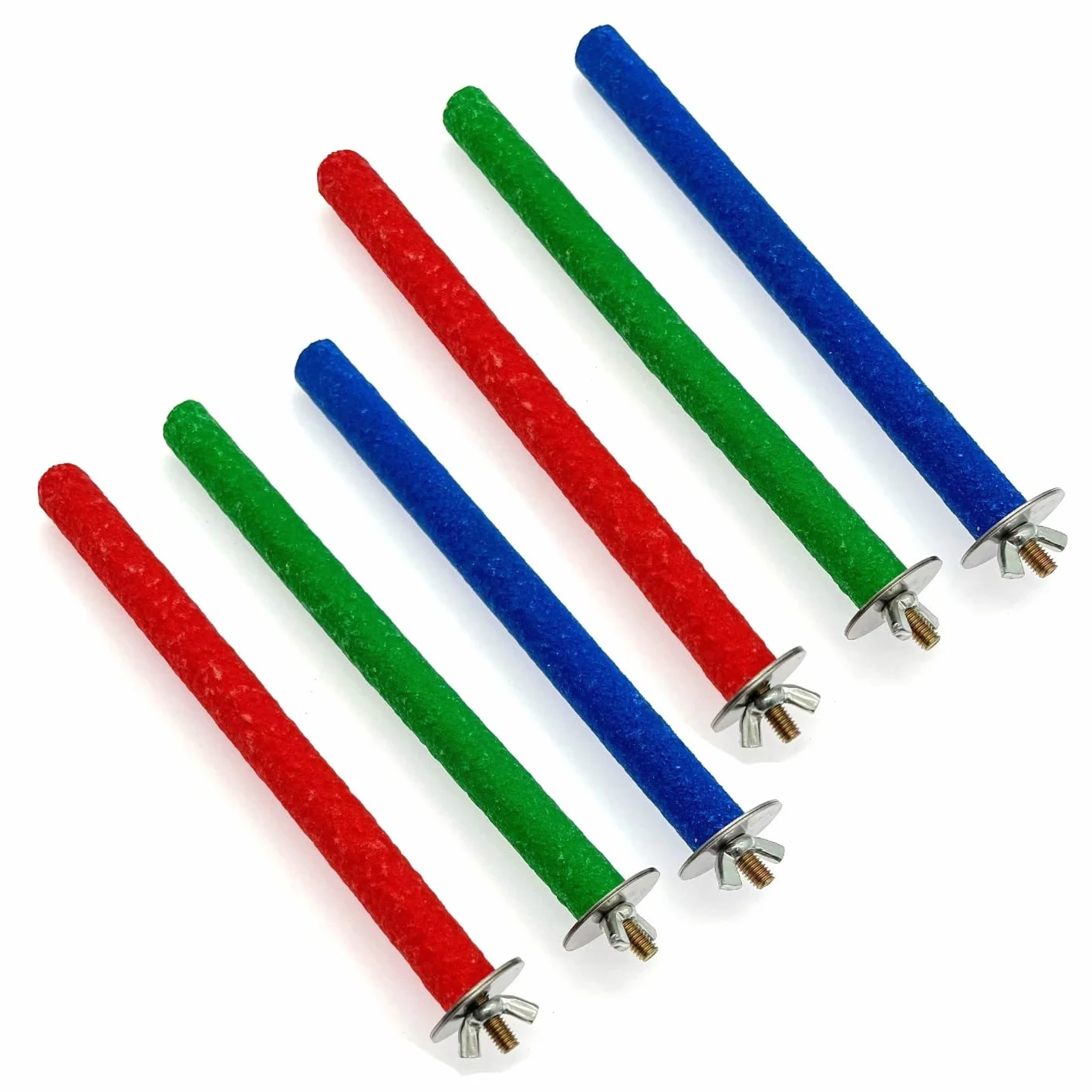 Perchoirs pour petits oiseaux 1.5 cm x 20 cm bois pour perruches canaries perroquet