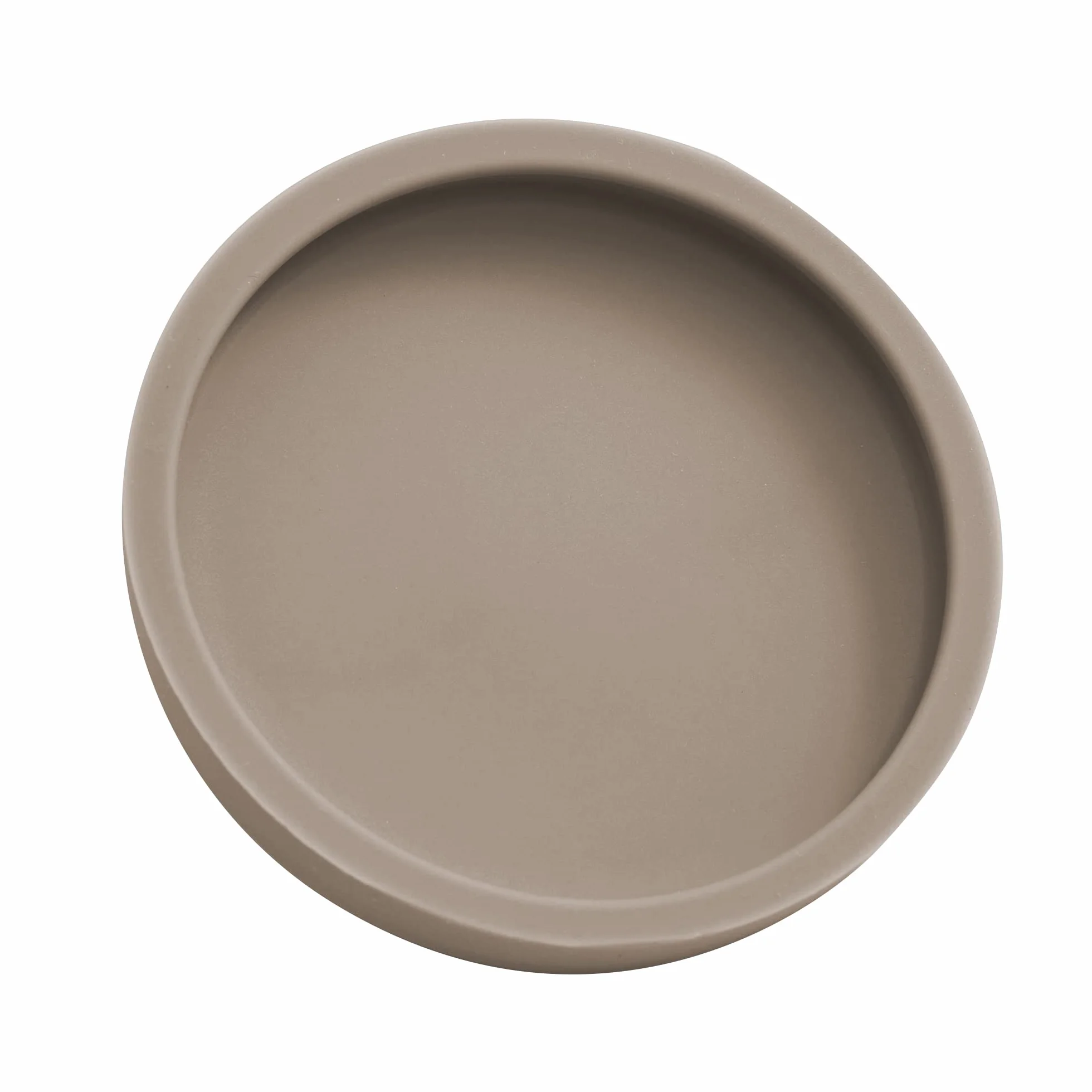 OHMO Couvercle Silicone Alimentaire, Couvercles Conserve en Silicone sans BPA, Petite Taille 70-85 g, Beige, Set de 2