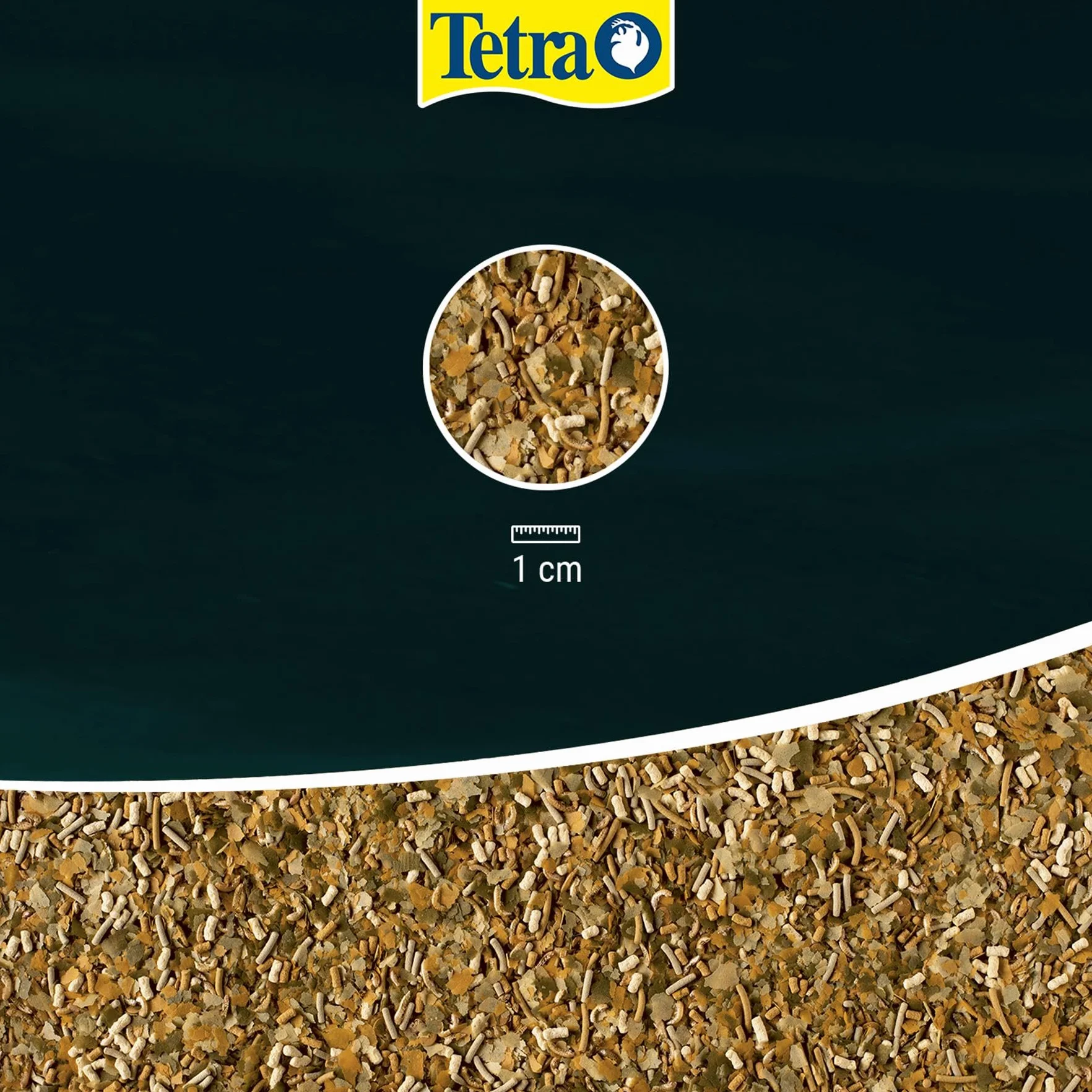 Tetra Pond Multi Mix Nourriture poissons d'étang Mélange flocons bâtonnets plaquettes gammares Seau 10 l