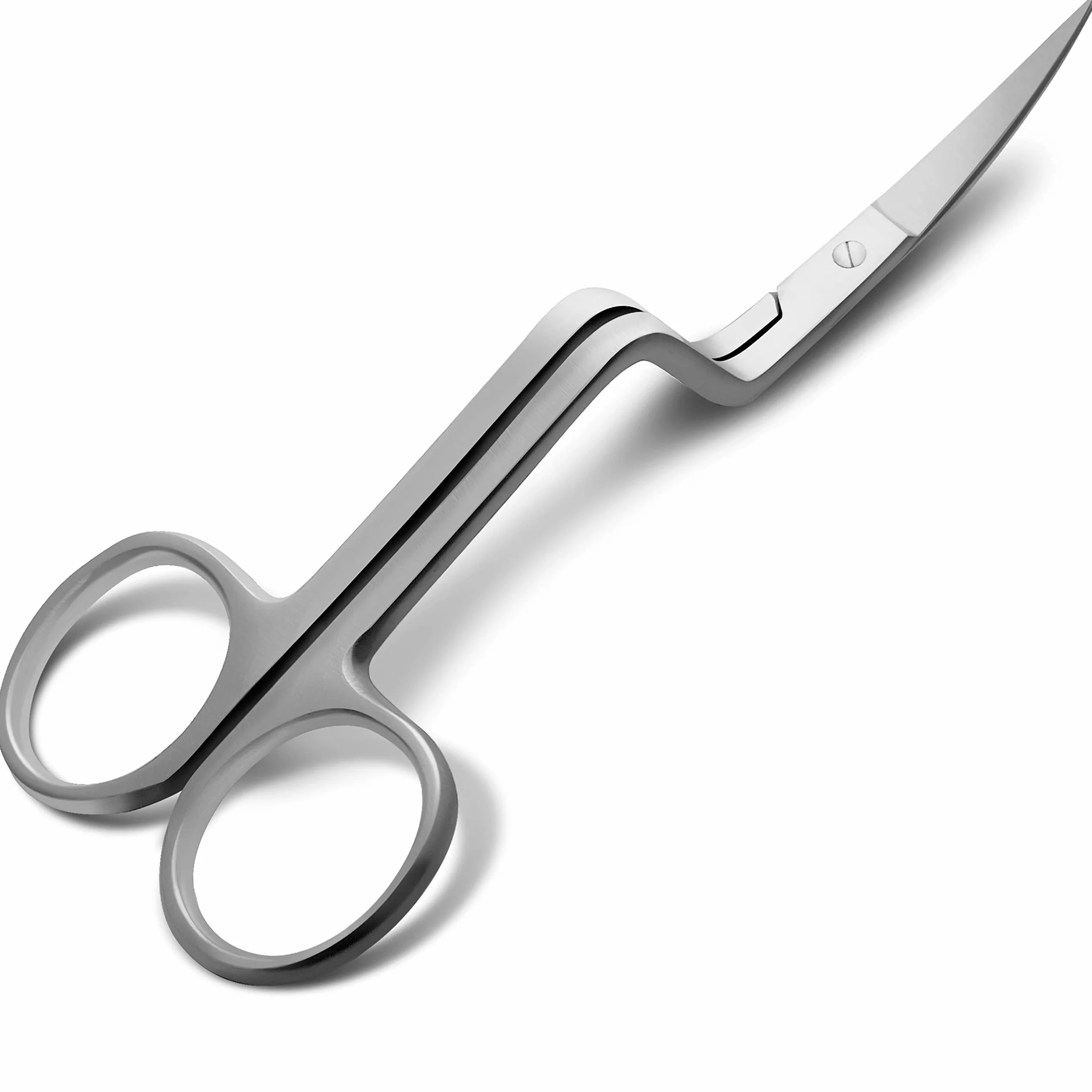 Ciseaux doubles incurvés de 15,2 cm – Qualité professionnelle, ciseaux de précision multi-usages pour travaux manuels, broderie et toilettage de chiens
