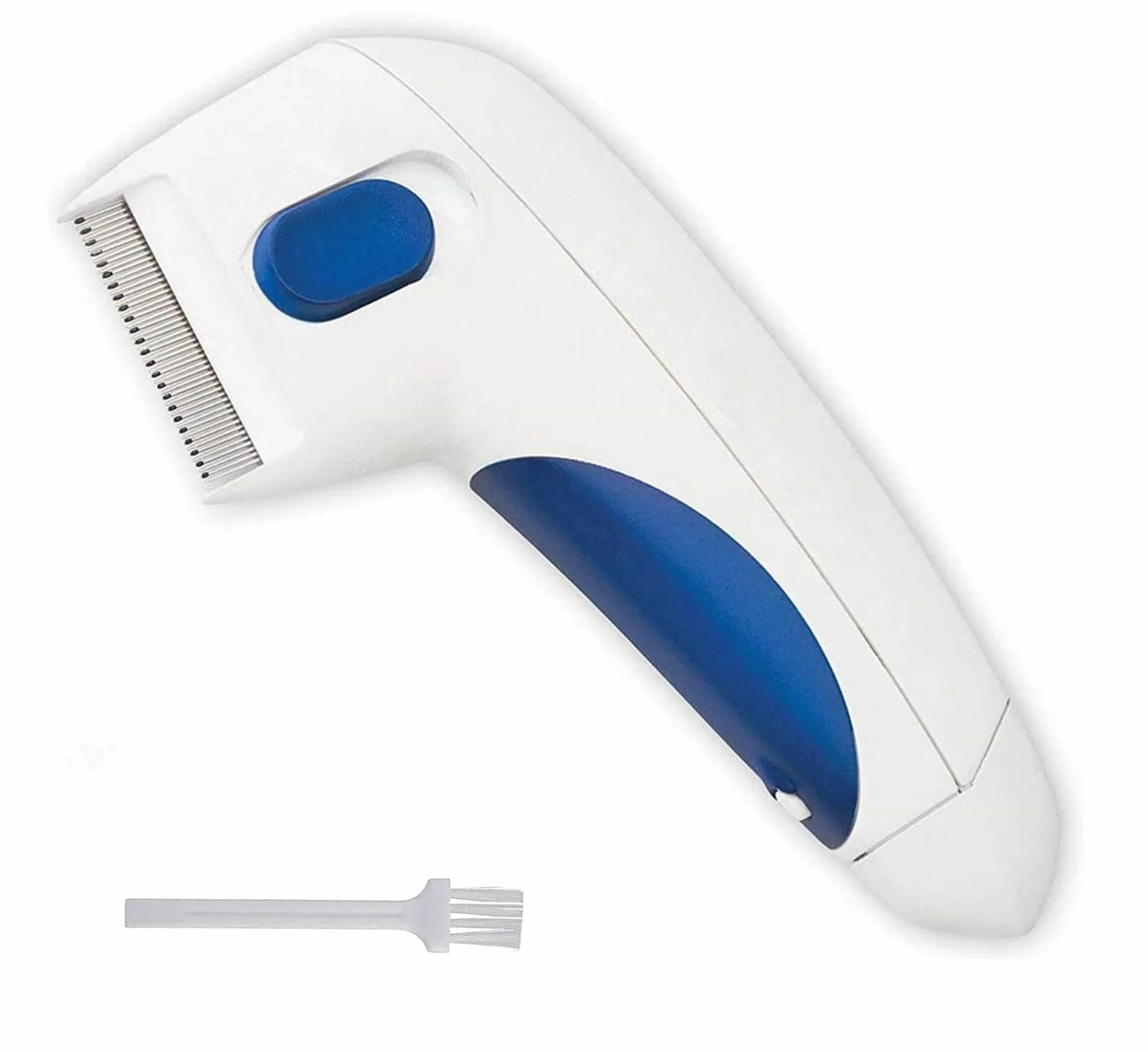 Peigne à Puces Électrique pour Chat et Chien, Peigne de Toilettage Anti-Puces