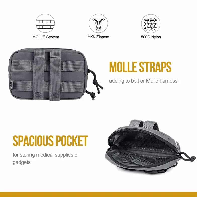 OneTigris EDC Pouch Sac à Dos Horizontal pour Chien