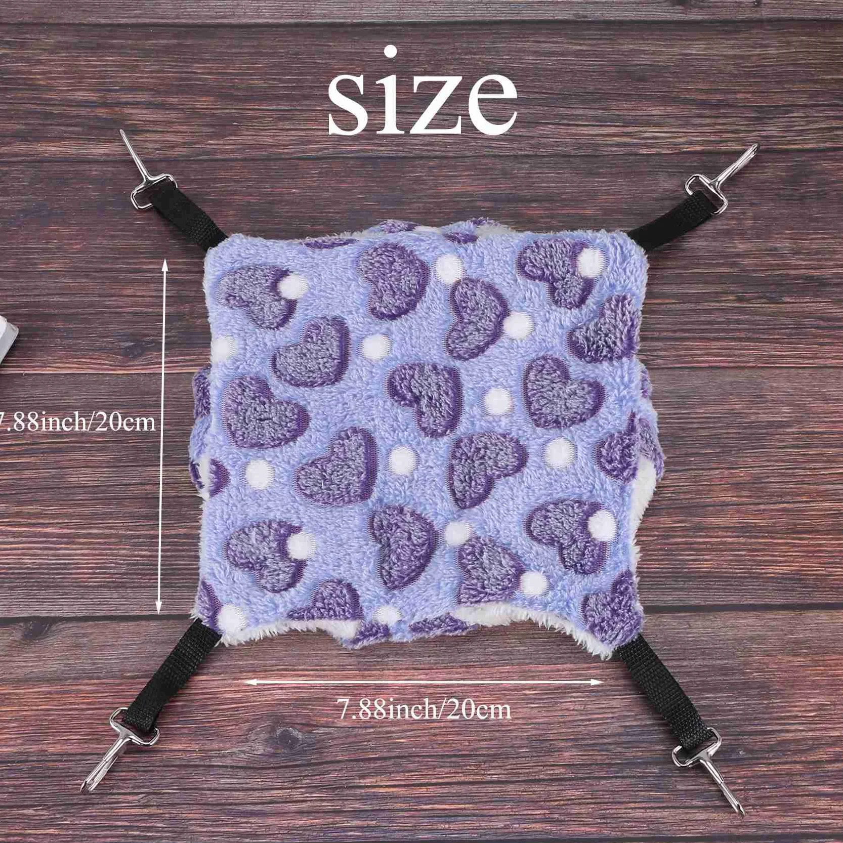 2 PièCes Cochon D' Rat Hamac Cochon D' Hamster Furet Hamac Suspendu Lit pour Petits Animaux