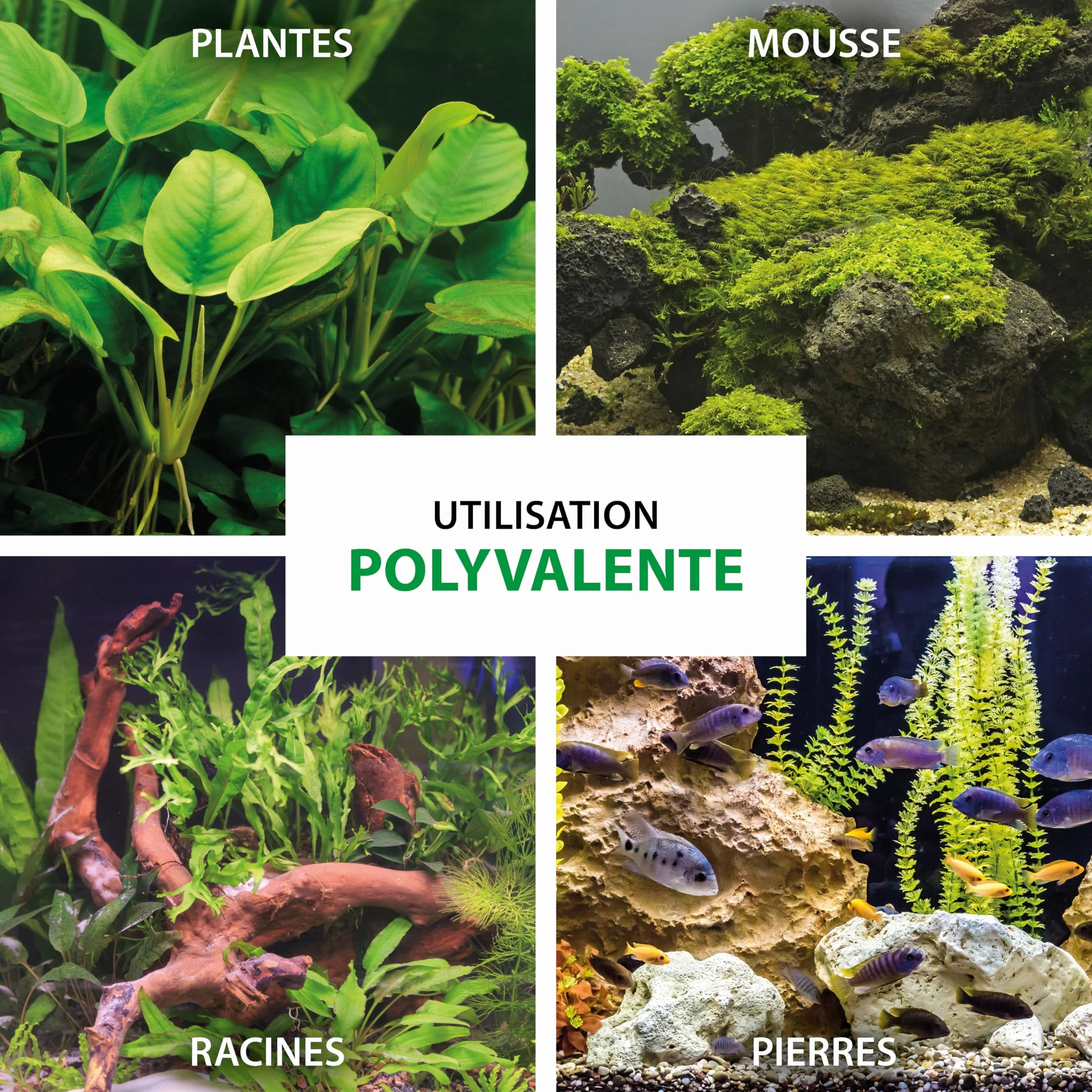MICROBE-LIFT Plantscaper Colle Plantes Aquarium Gel 2×3 g Aquascaping Mousse Racines