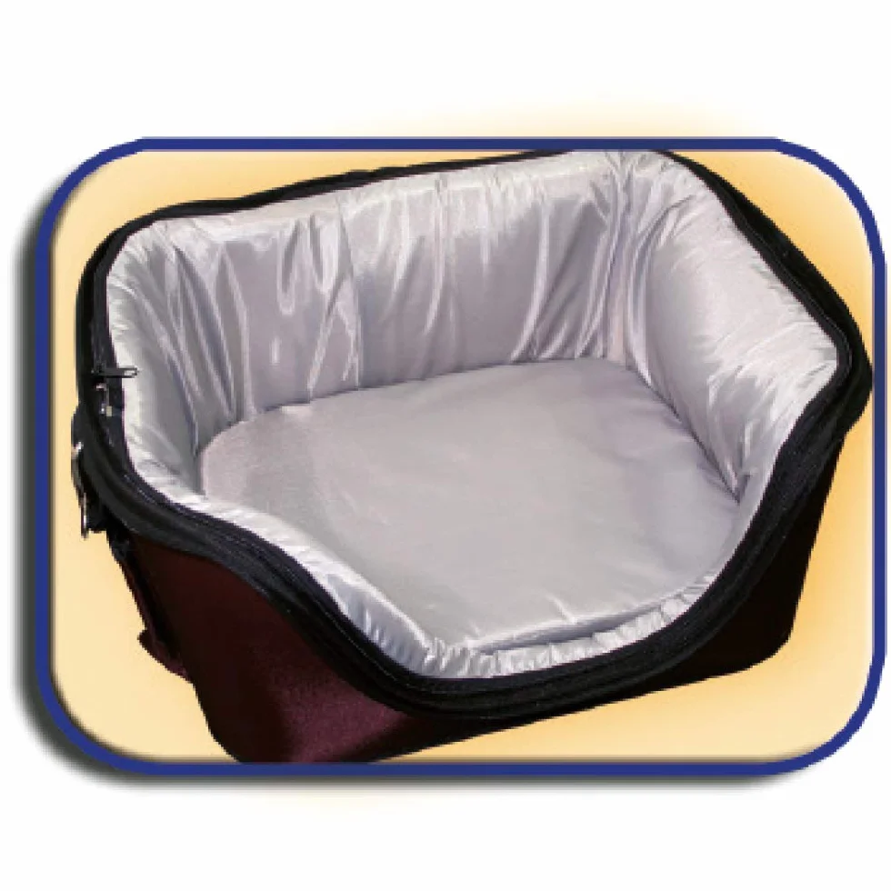 CROCI FAST&EASY Sac 2en1 transport et panier couchage chien chat bandoulière animal Taille S 12 kg