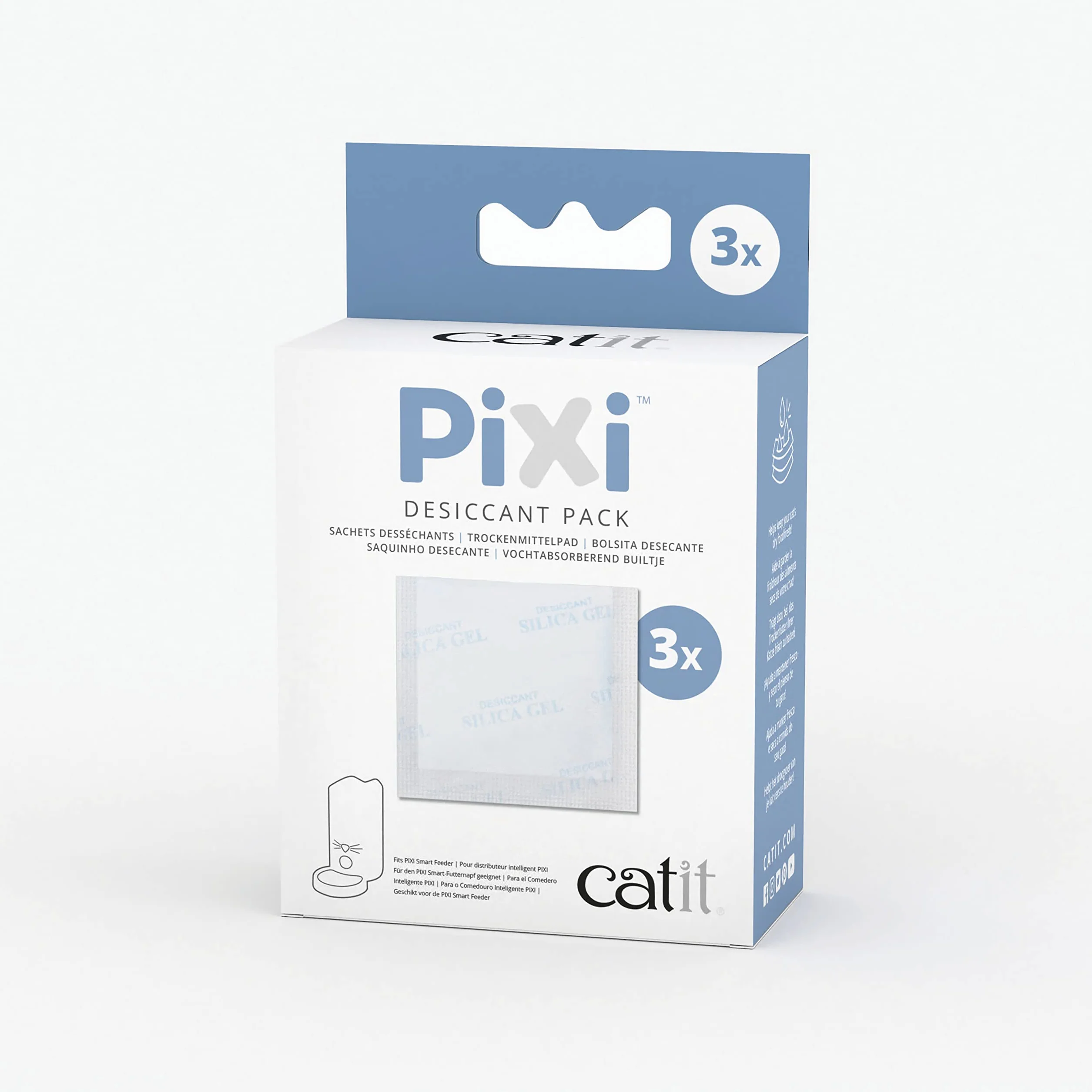 Catit PIXI Smart Feeder Lot de 3 tampons déshydratants de rechange blanc