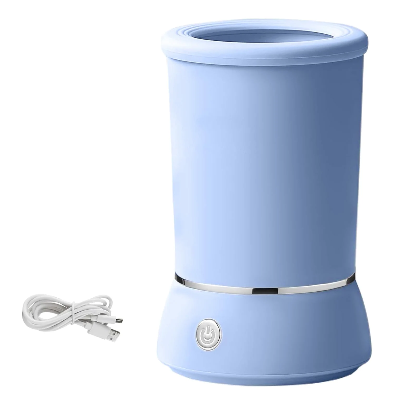 Tasse de nettoyage de pattes de chien rechargeable, laveuse électrique automatique, brosses en Silicone douces, conception pratique, laveuse de pattes pour animaux de compagnie, outil de nettoyage de
