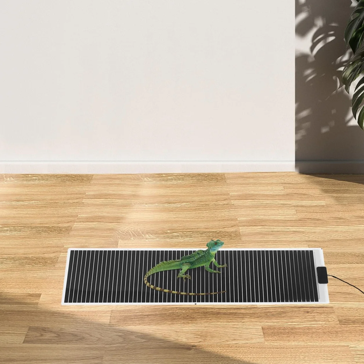 GANAZONO Tapis Chauffant pour Terrarium avec Thermostat Réglable 31.50x11.14In Chauffage Rapide pour Reptiles