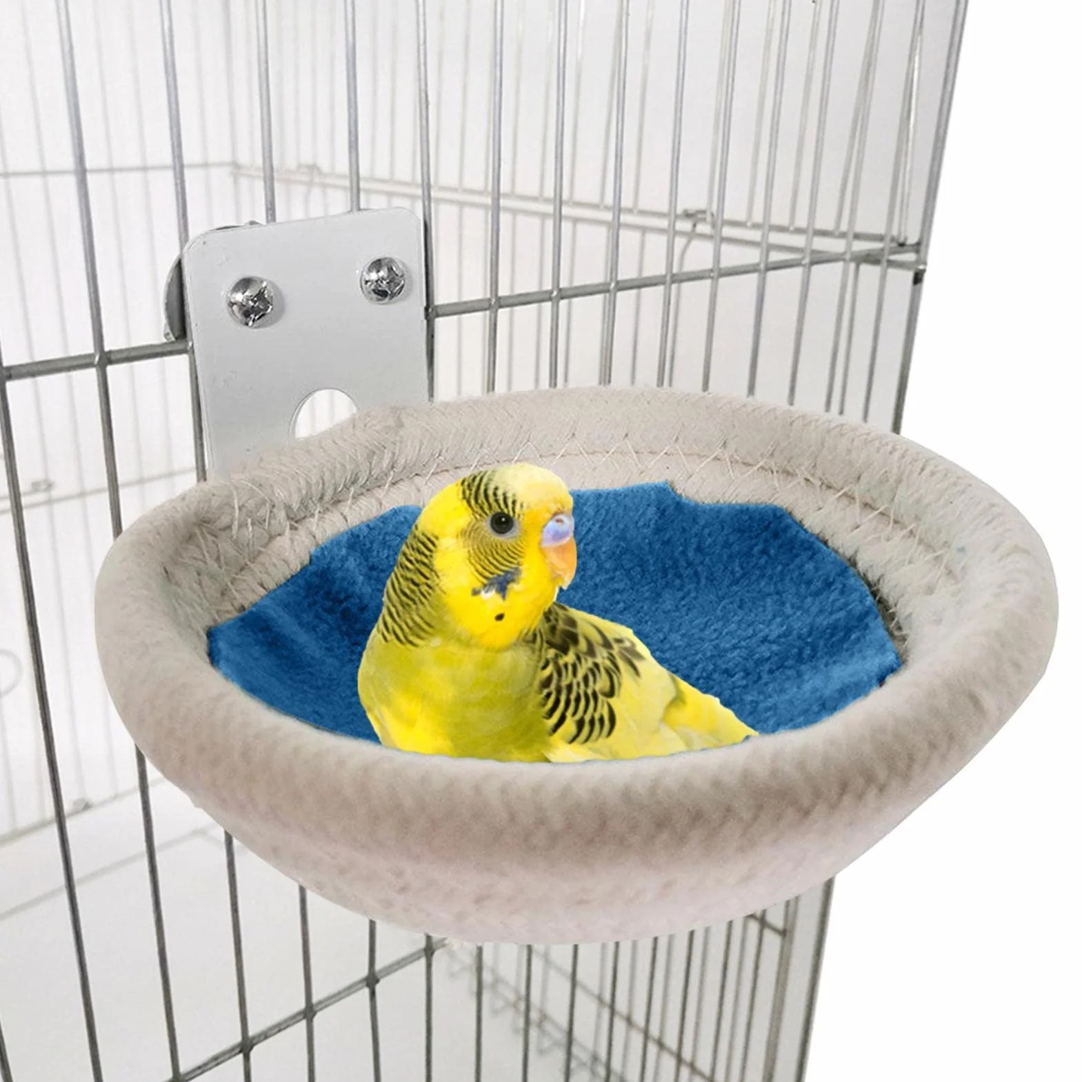Nid de Perruche - Nid d'élevage pour Petits Oiseaux, Cage à Perroquet à Couver pour Calopsitte Canari Inséparable Pinson